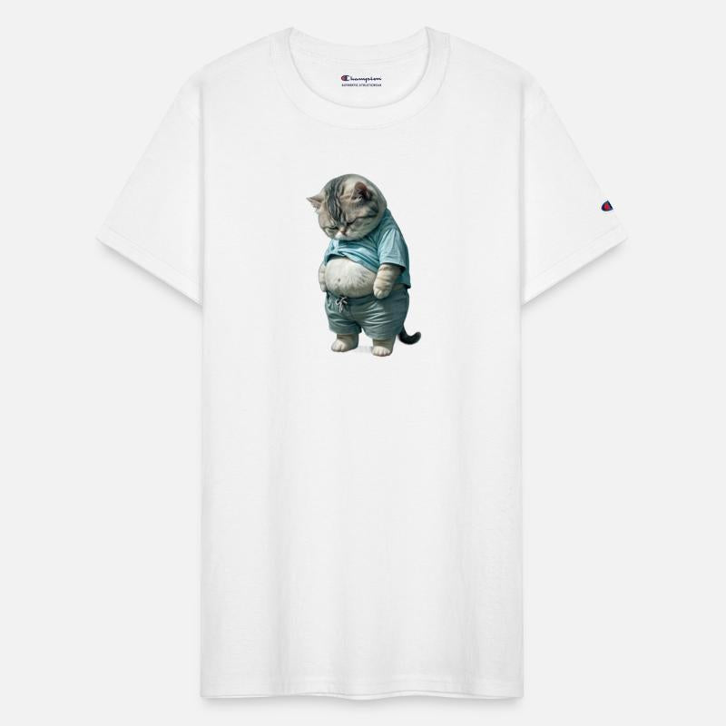 Funny Fat Cat Design Lover