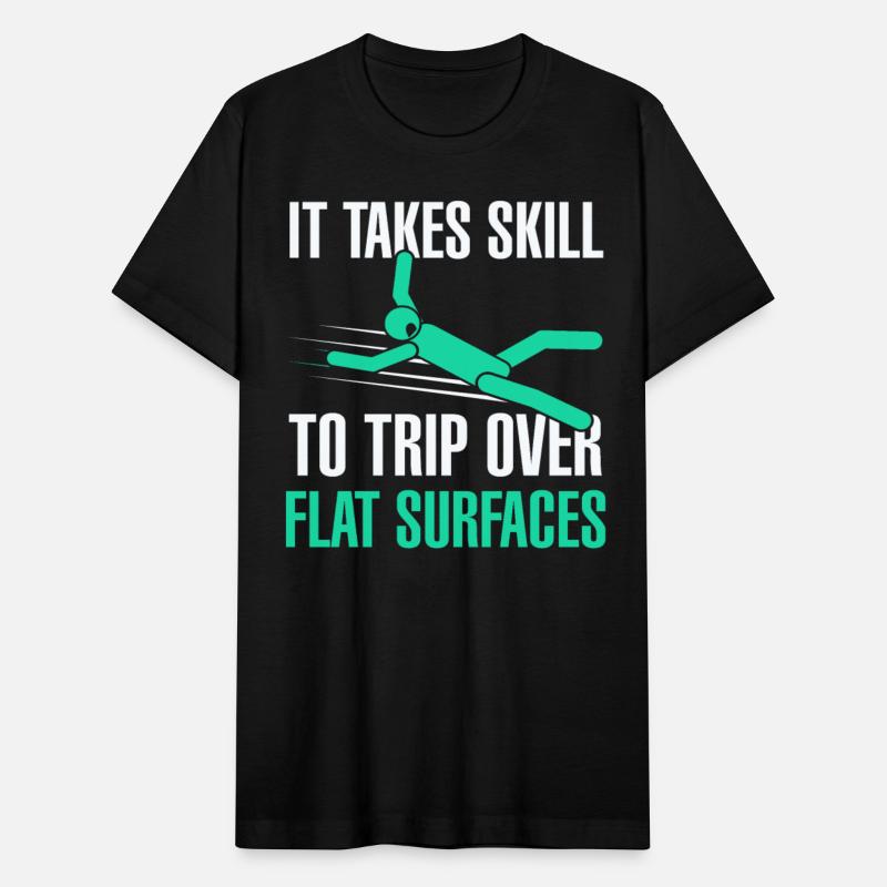Funny Klutz Clumsy Trips Over