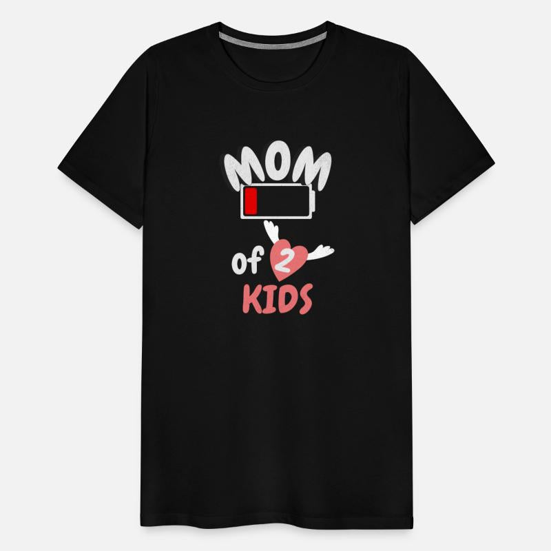 Funny Mom of 2 kids low battery