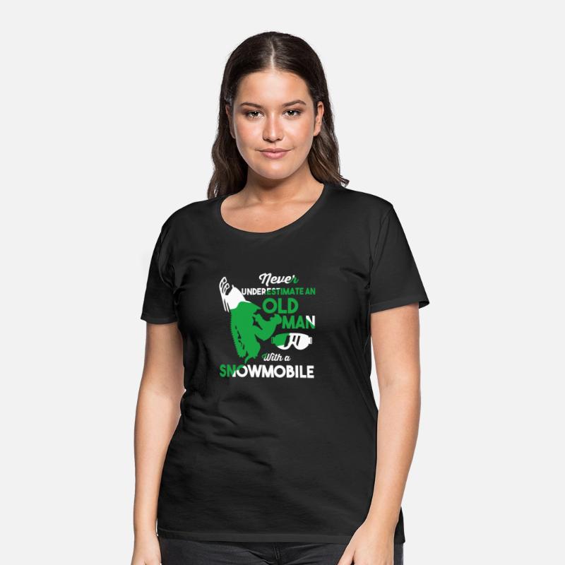 Funny Snowmobiling Ride Shirt Old Man Snowmobile