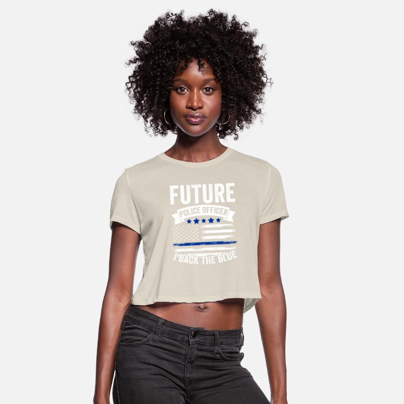 Future Police Officer Awesome Thin Blue Line