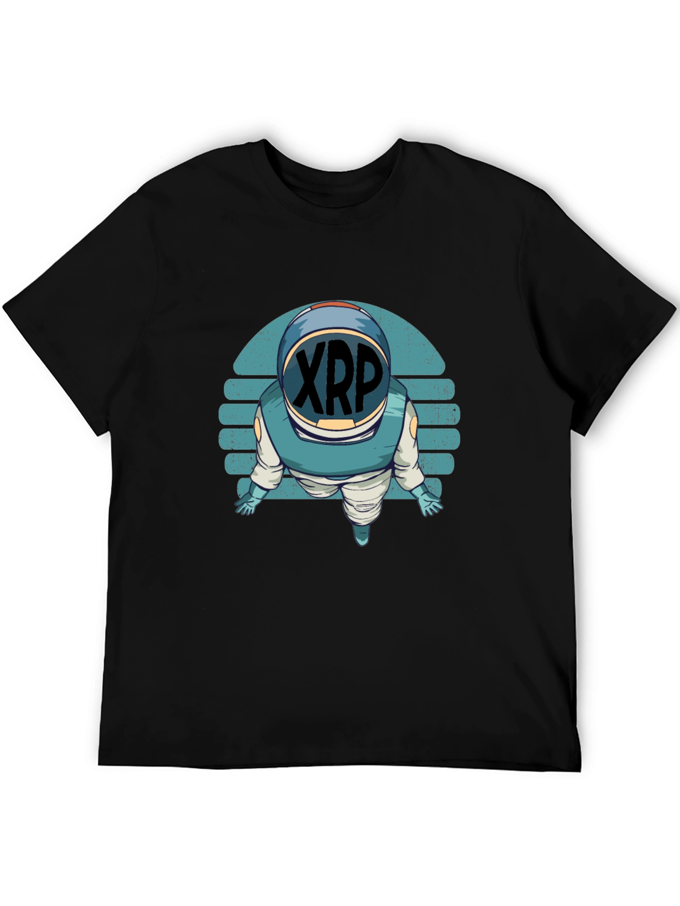 XRP Astronaut T-Shirt - Crypto Space Explorer