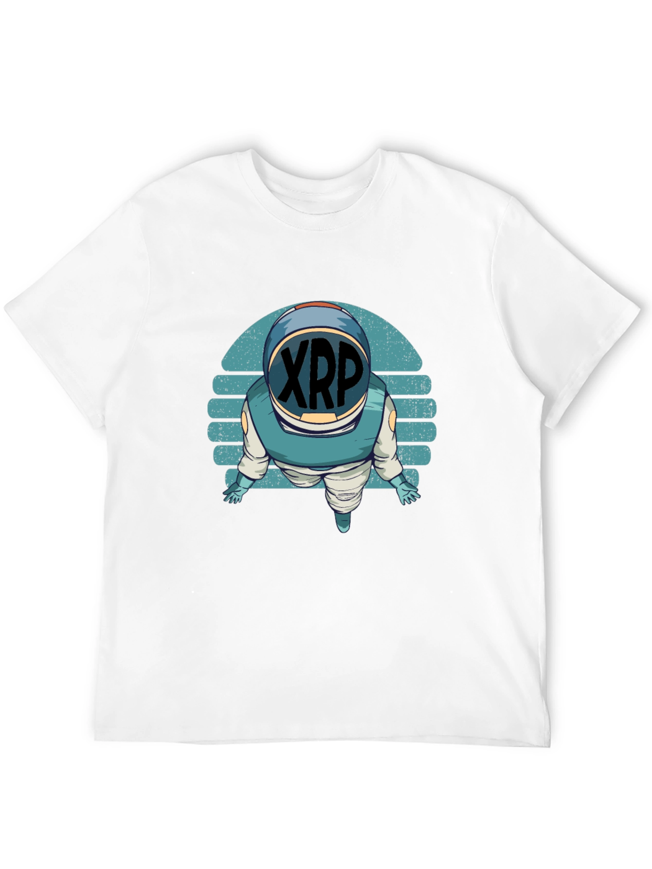 XRP Astronaut T-Shirt - Crypto Space Explorer