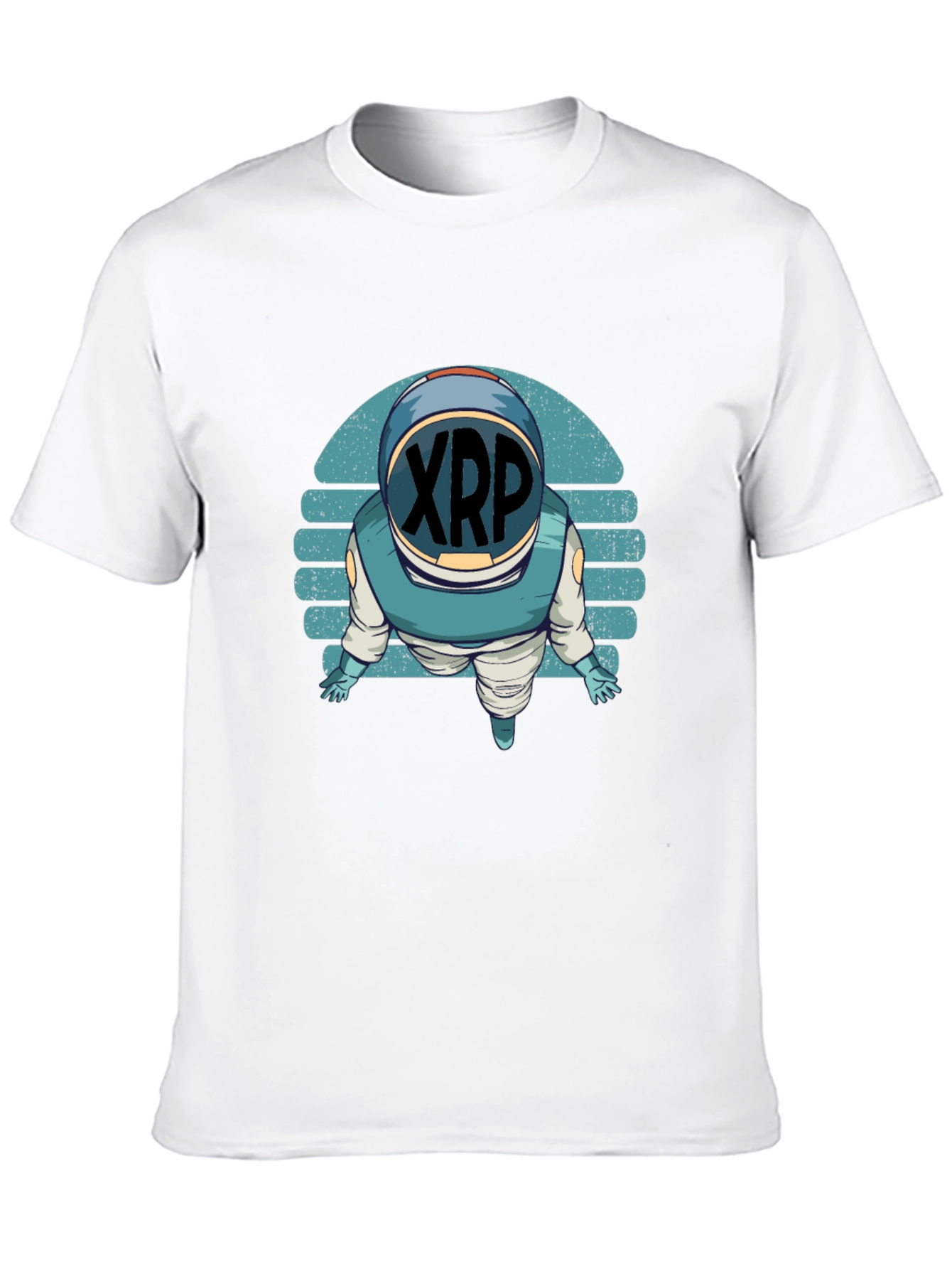 XRP Astronaut T-Shirt - Crypto Space Explorer