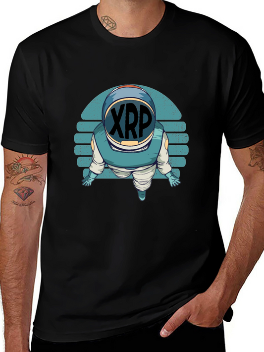 XRP Astronaut T-Shirt - Crypto Space Explorer