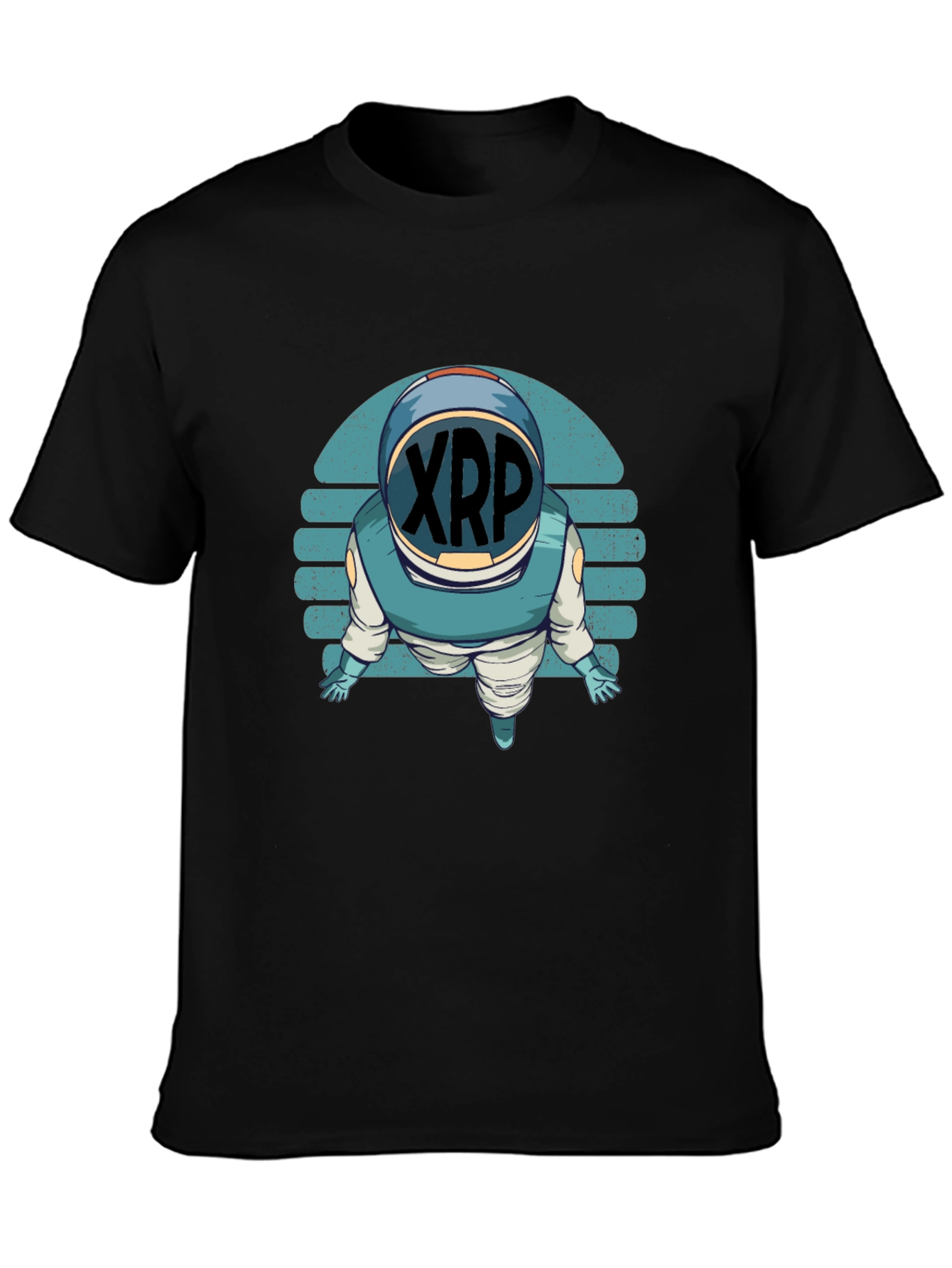 XRP Astronaut T-Shirt - Crypto Space Explorer