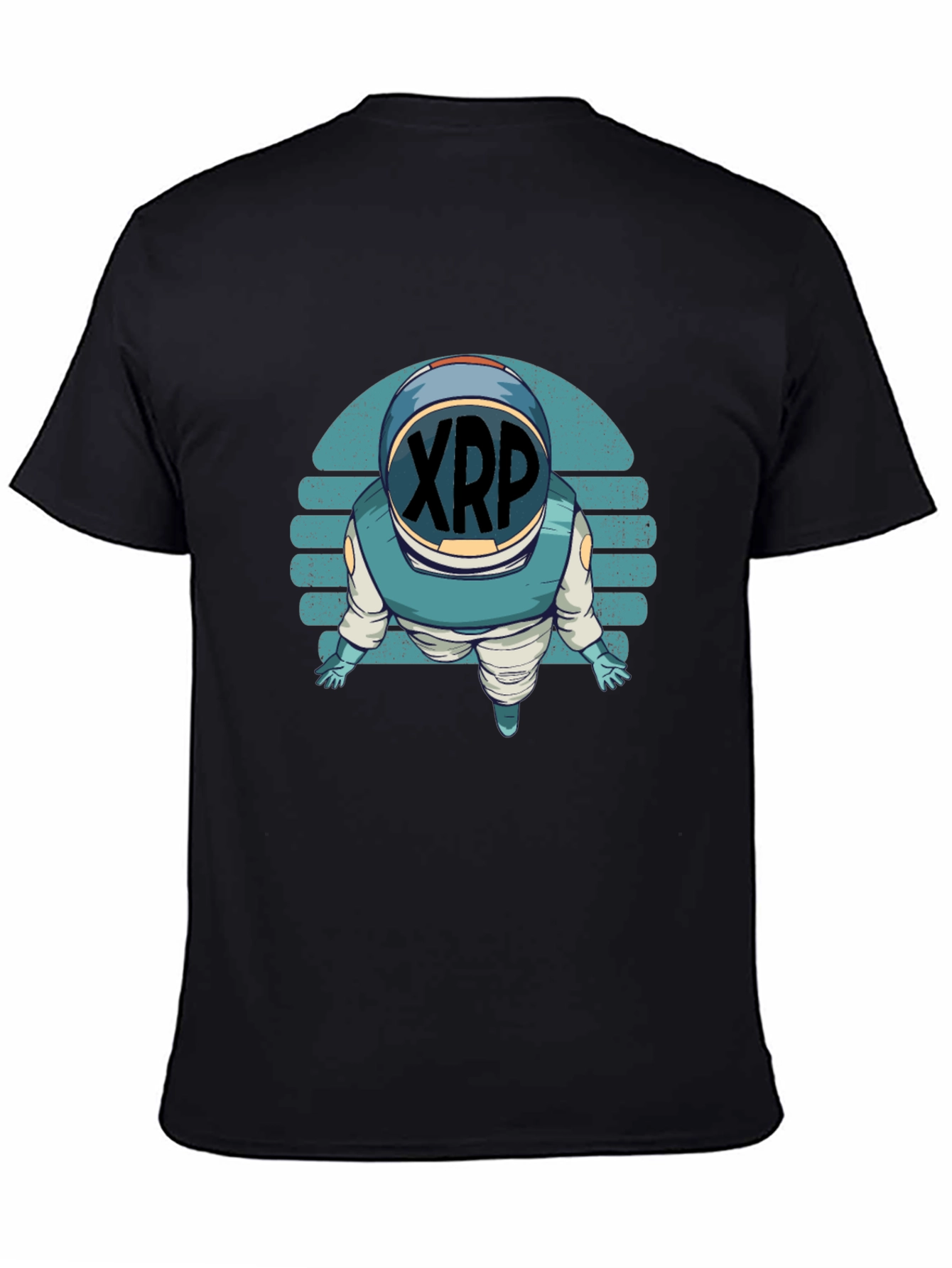 XRP Astronaut T-Shirt - Crypto Space Explorer