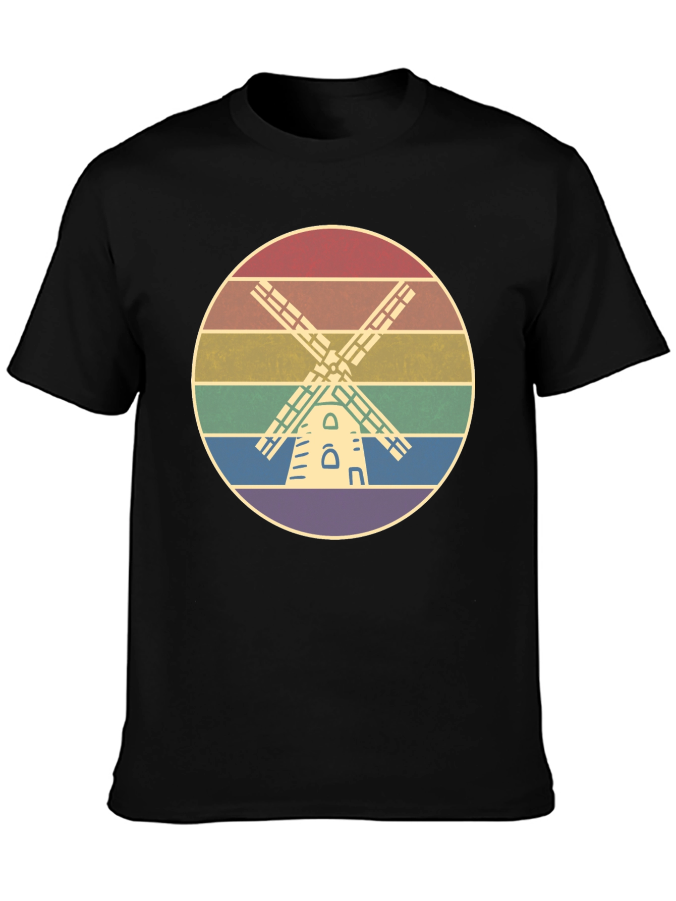 Rainbow Windmill T-Shirt