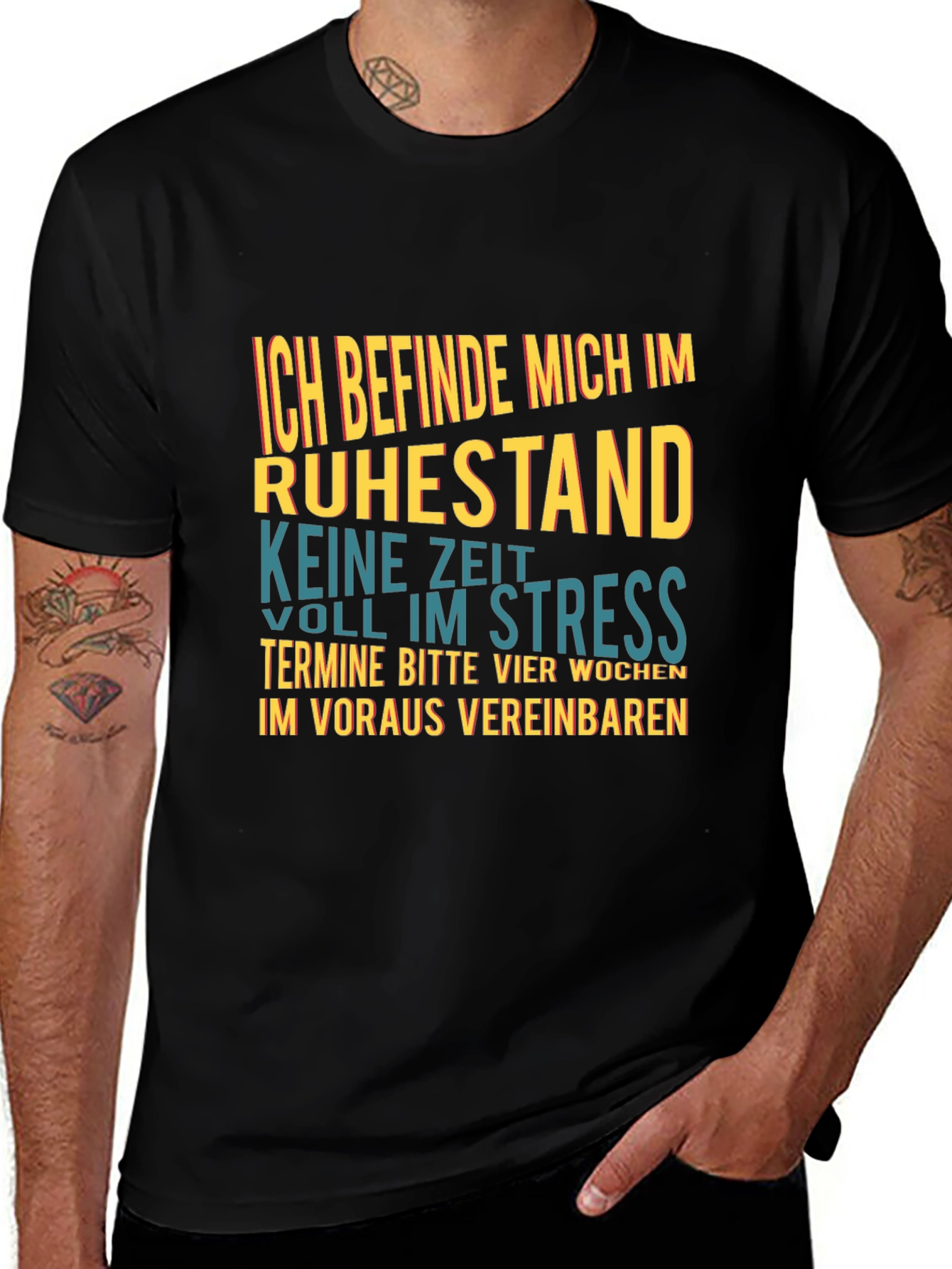 Retirement T-Shirt: Im Retired No Time For Stress!