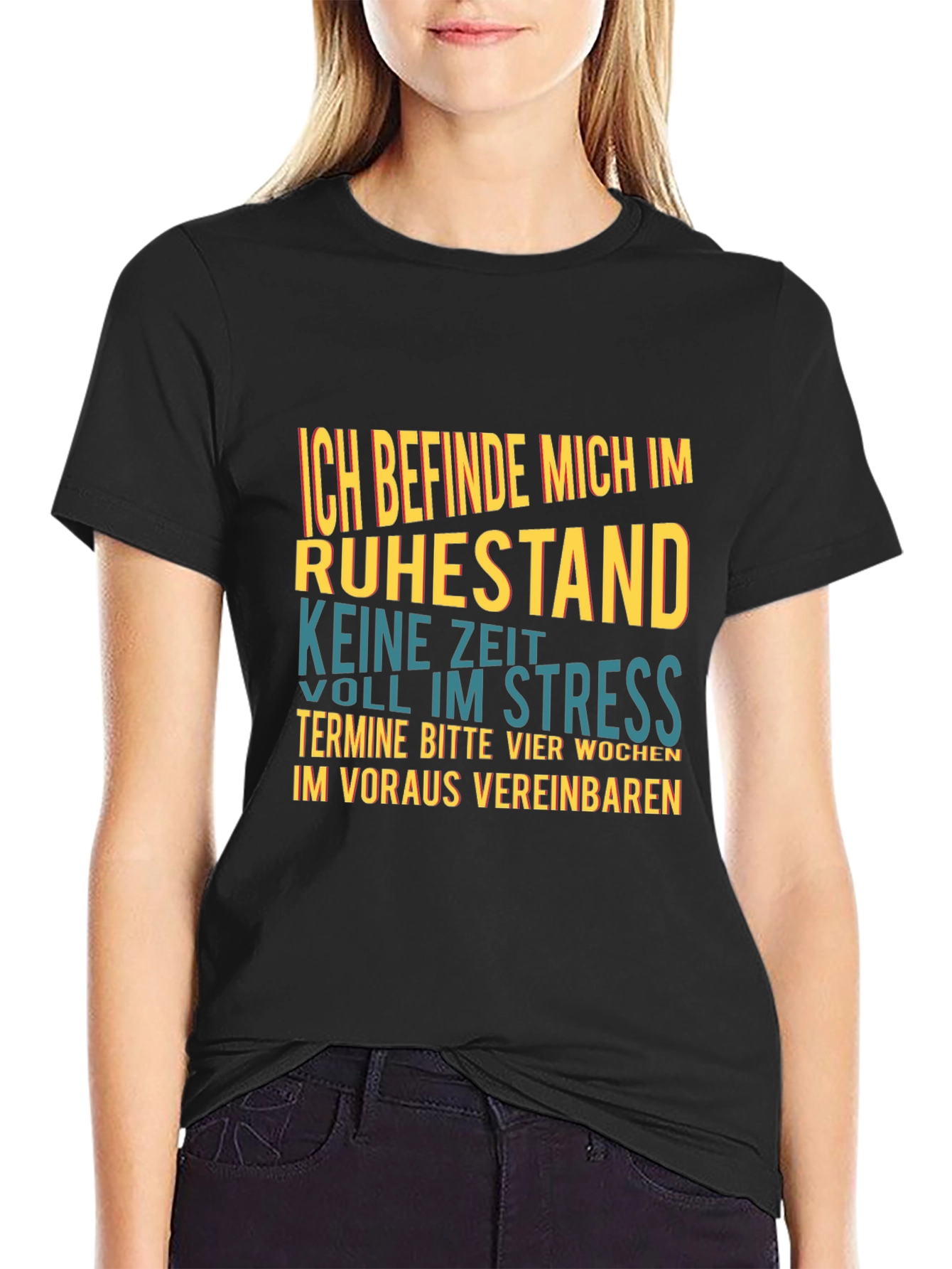 Retirement T-Shirt: Im Retired No Time For Stress!