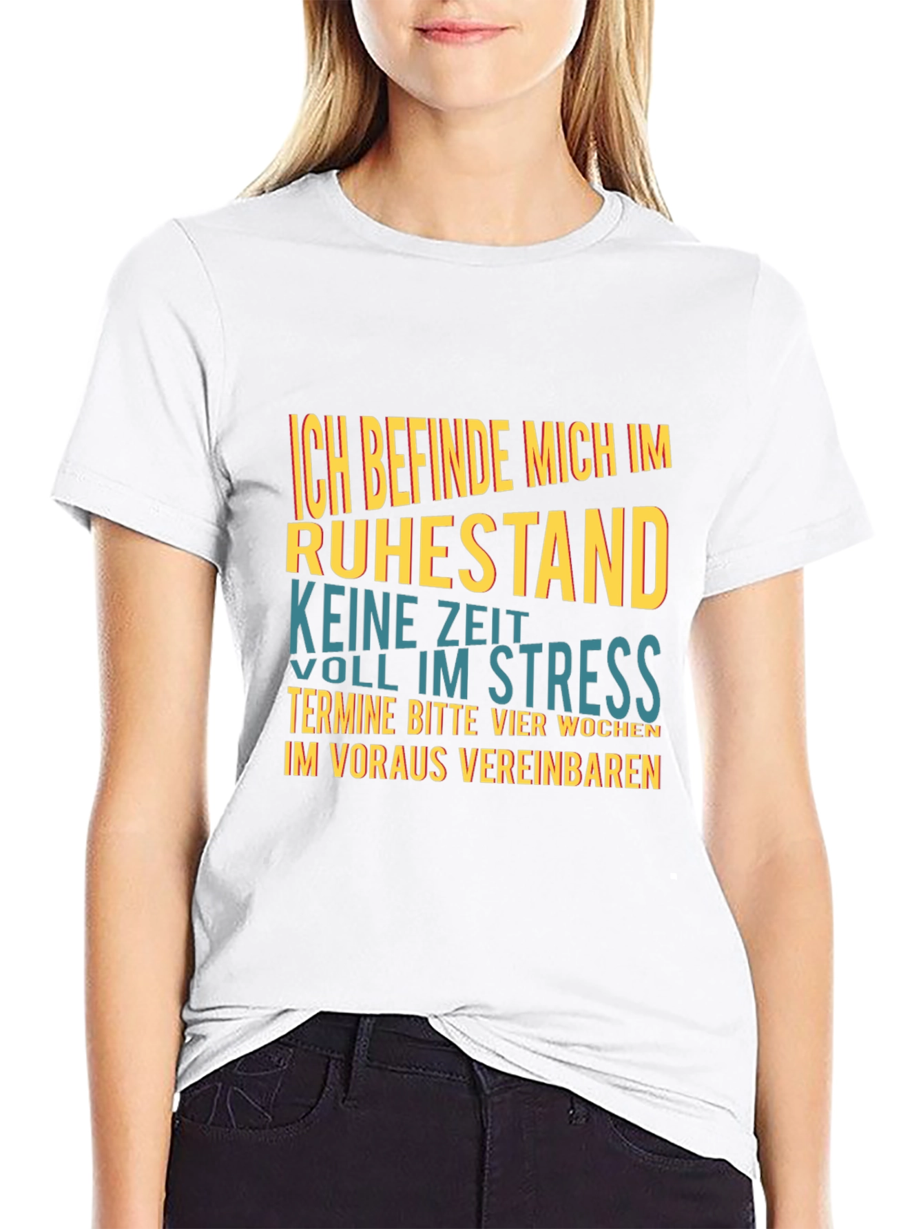 Retirement T-Shirt: Im Retired No Time For Stress!