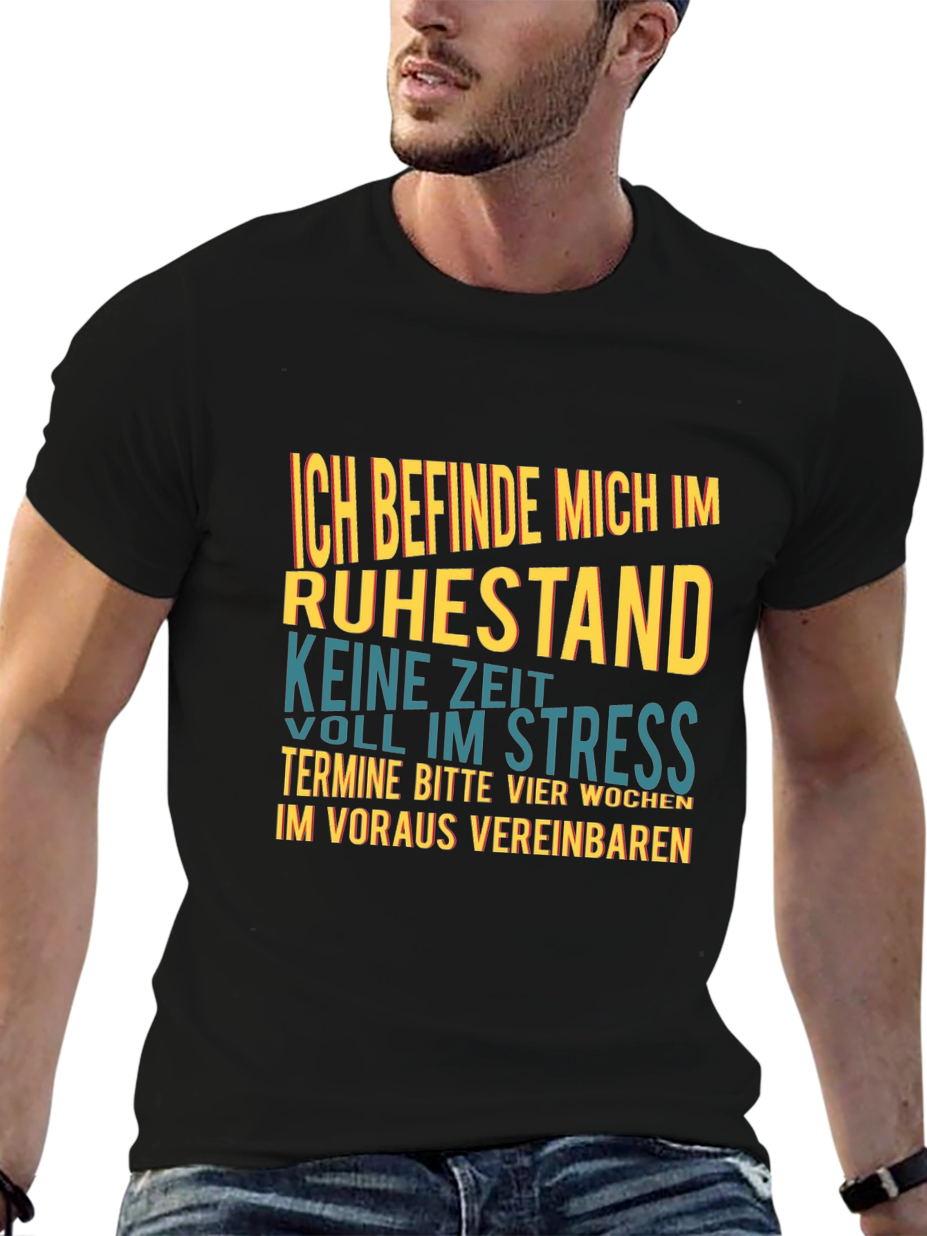 Retirement T-Shirt: Im Retired No Time For Stress!