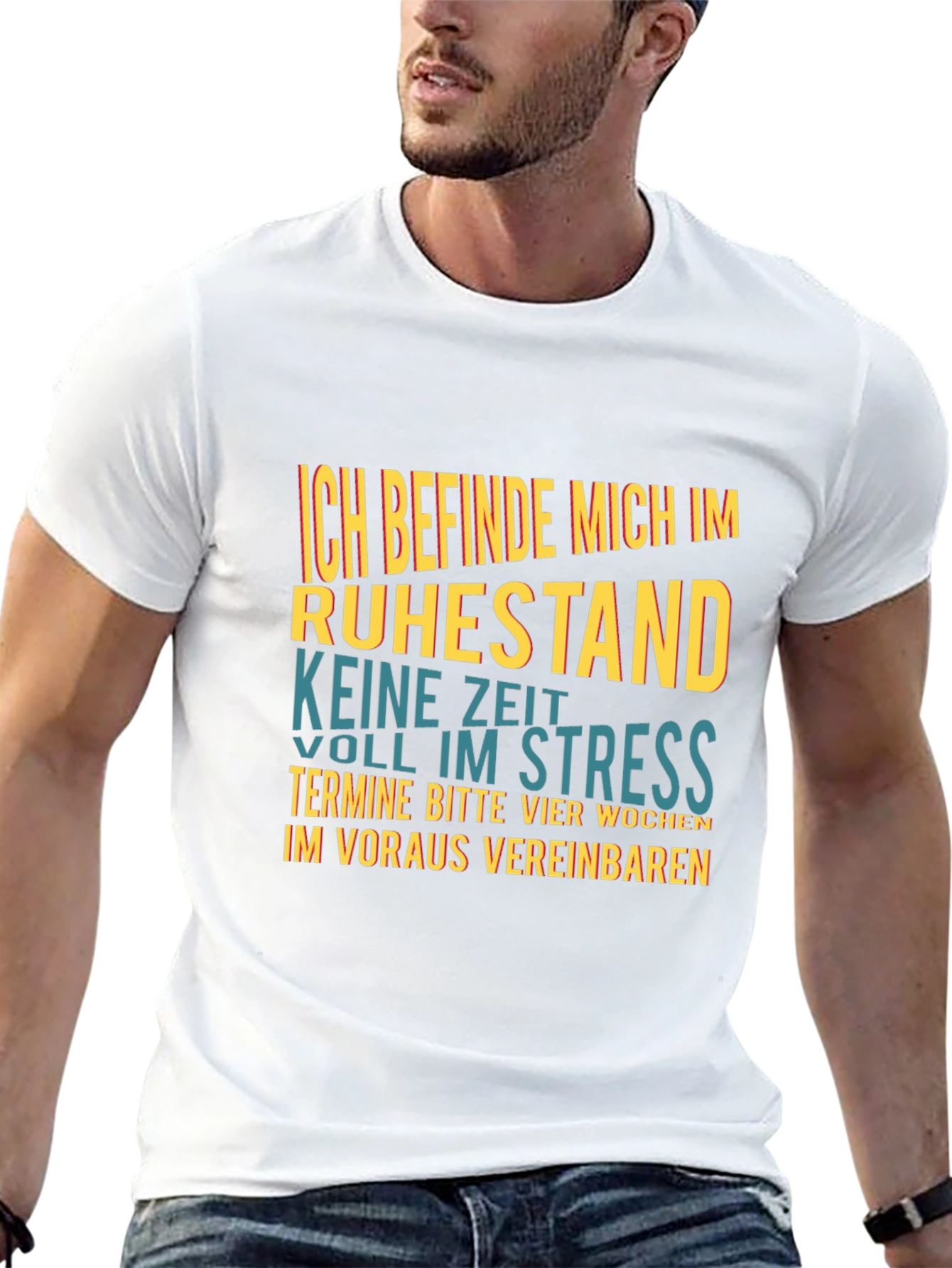 Retirement T-Shirt: Im Retired No Time For Stress!