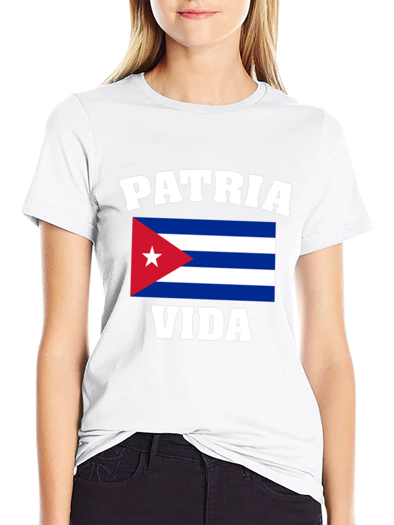 Patria y Vida Cuban Flag T-Shirt