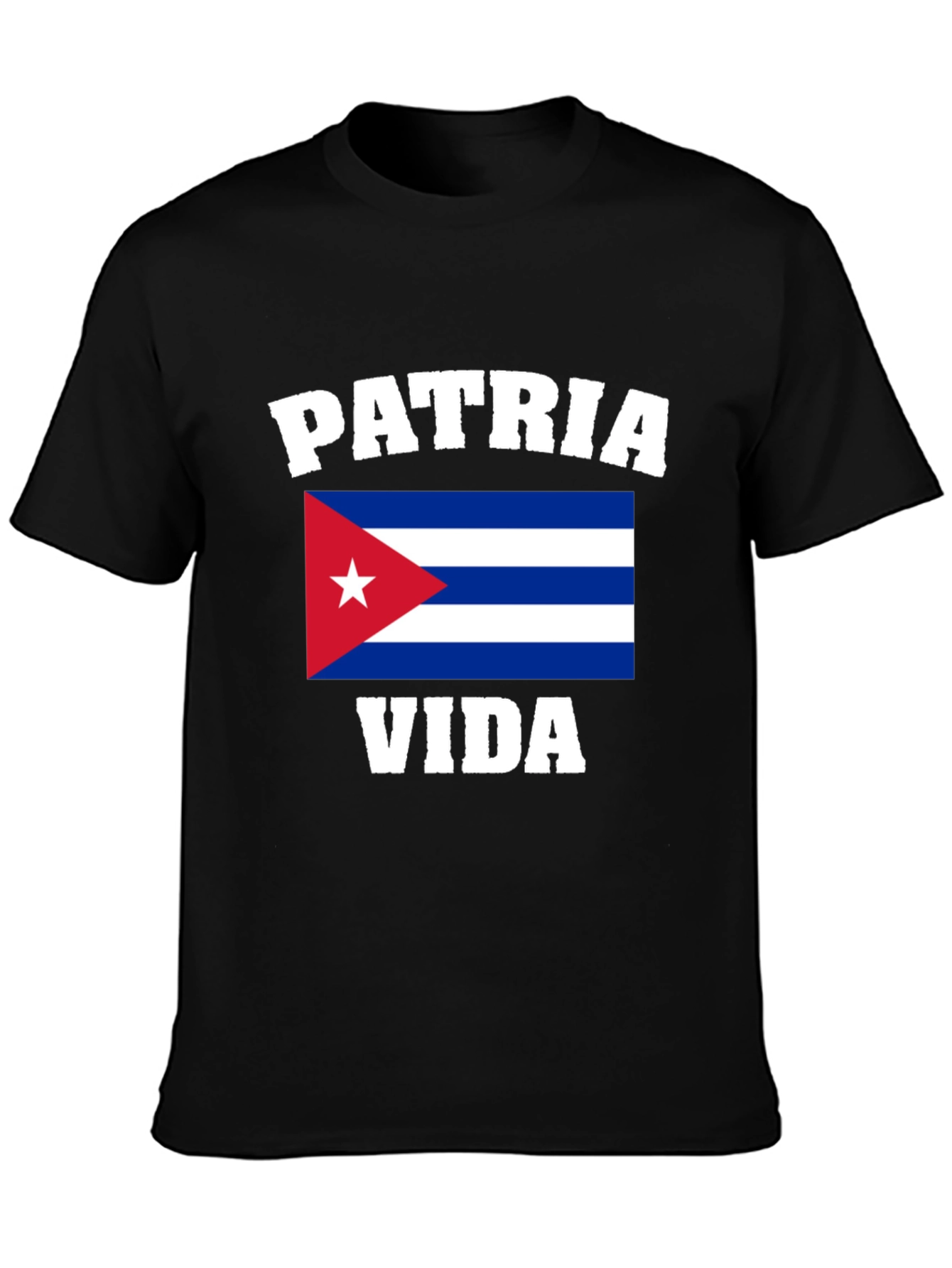 Patria y Vida Cuban Flag T-Shirt