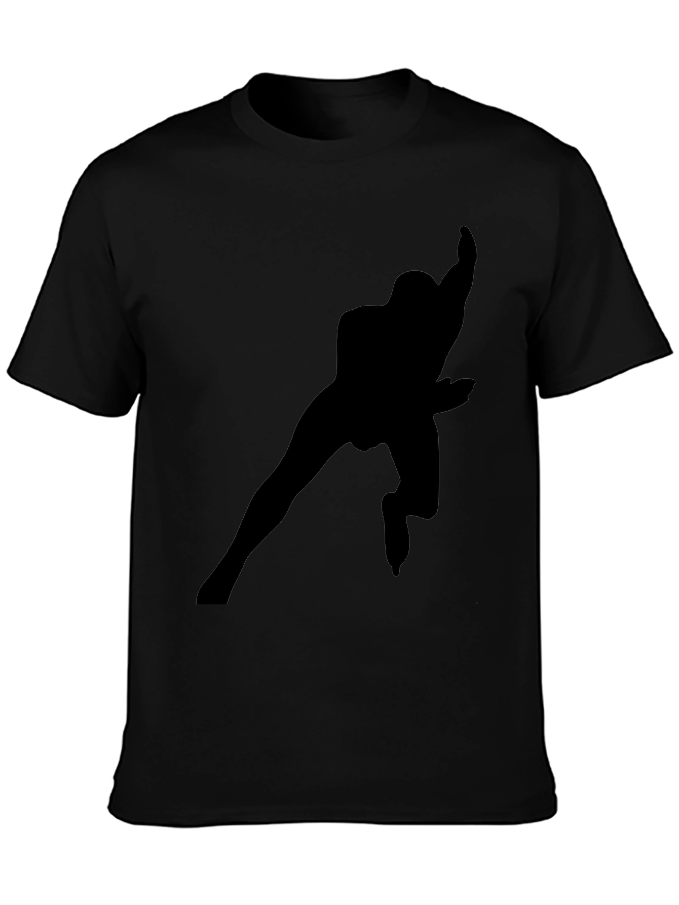Black Silhouette Graphic Tee