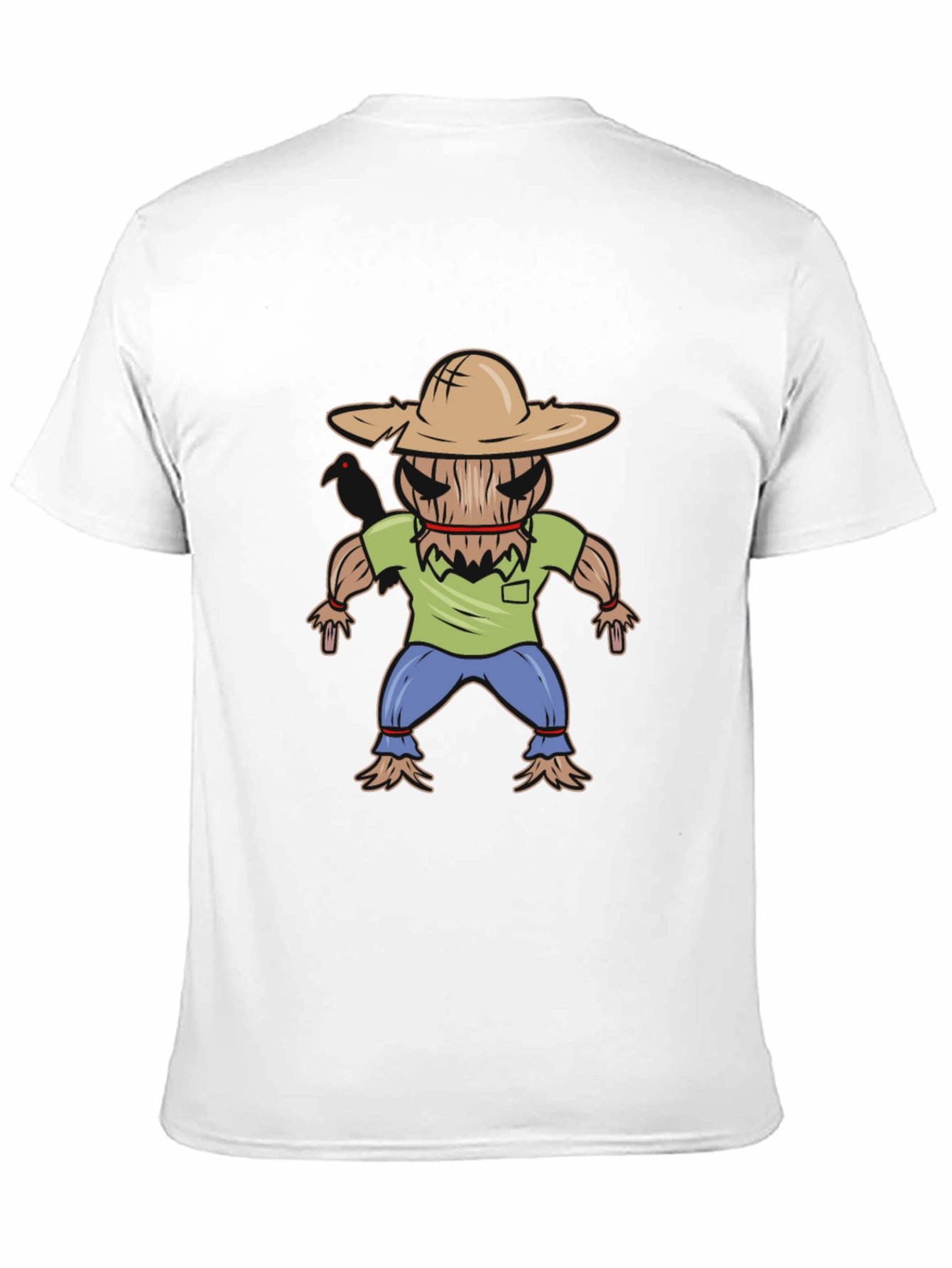 Scarecrow Graphic T-Shirt - Halloween Fun!