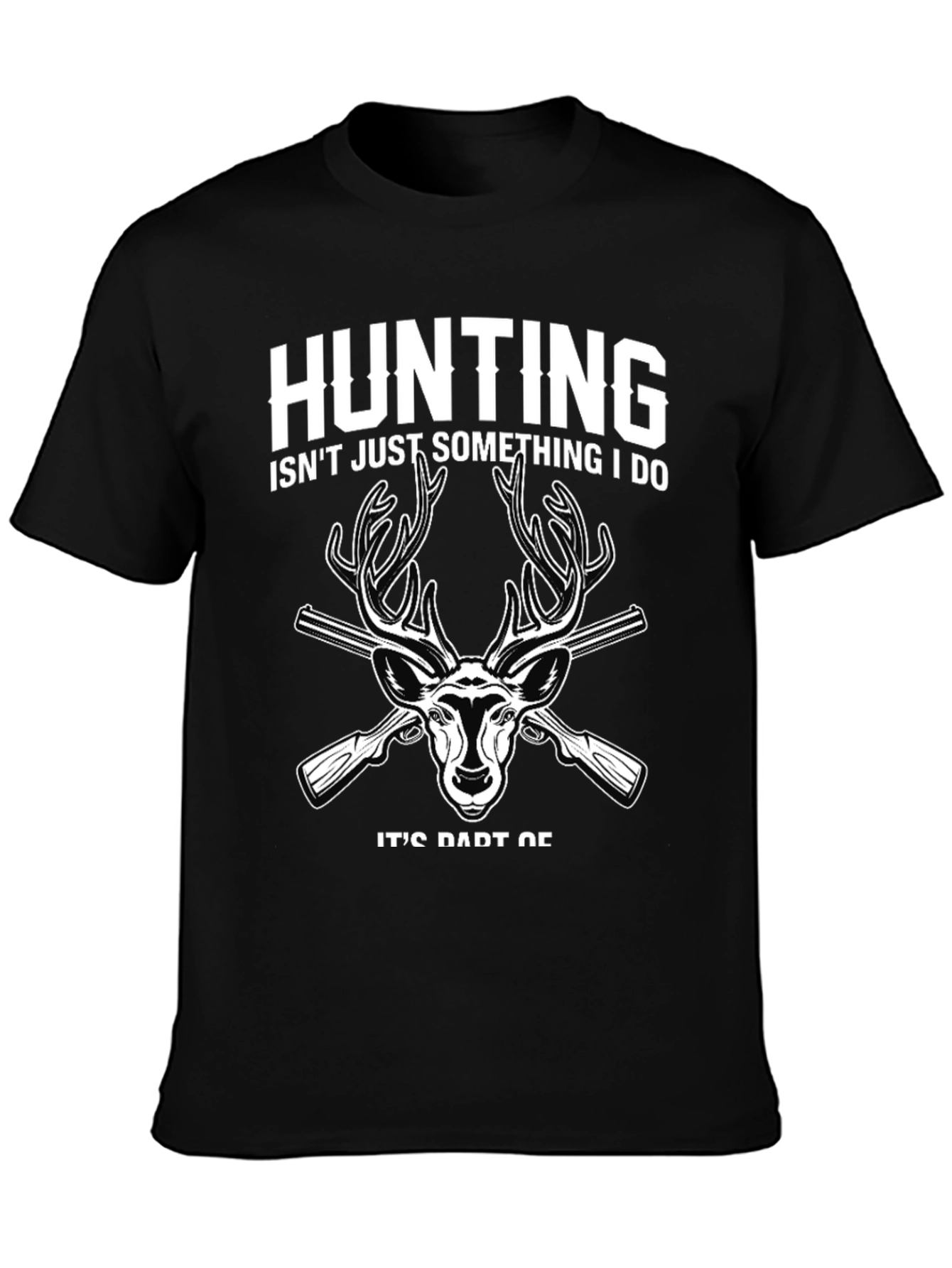 Hunting T-Shirt: Deer & Guns Design