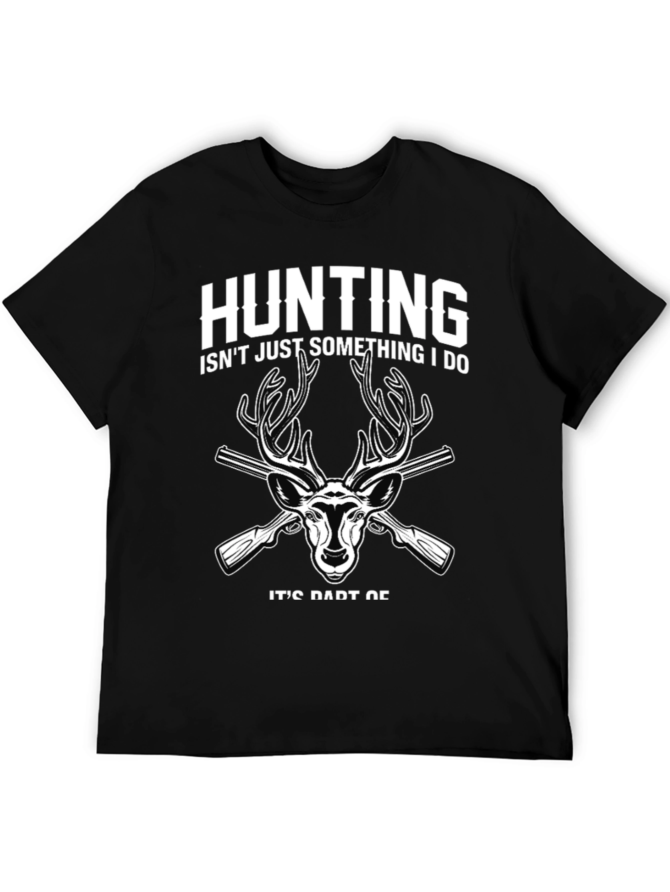 Hunting T-Shirt: Deer & Guns Design