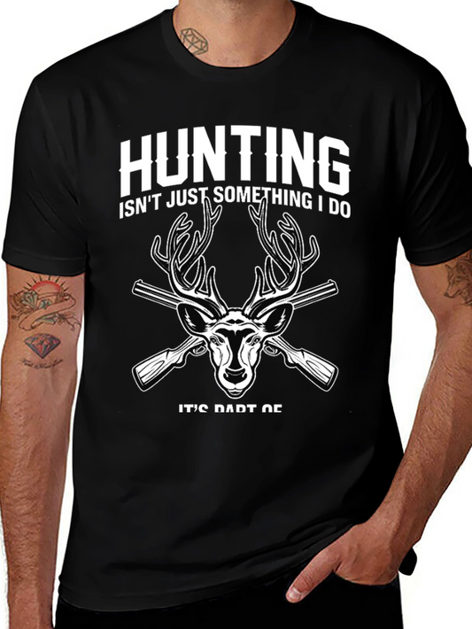 Hunting T-Shirt: Deer & Guns Design
