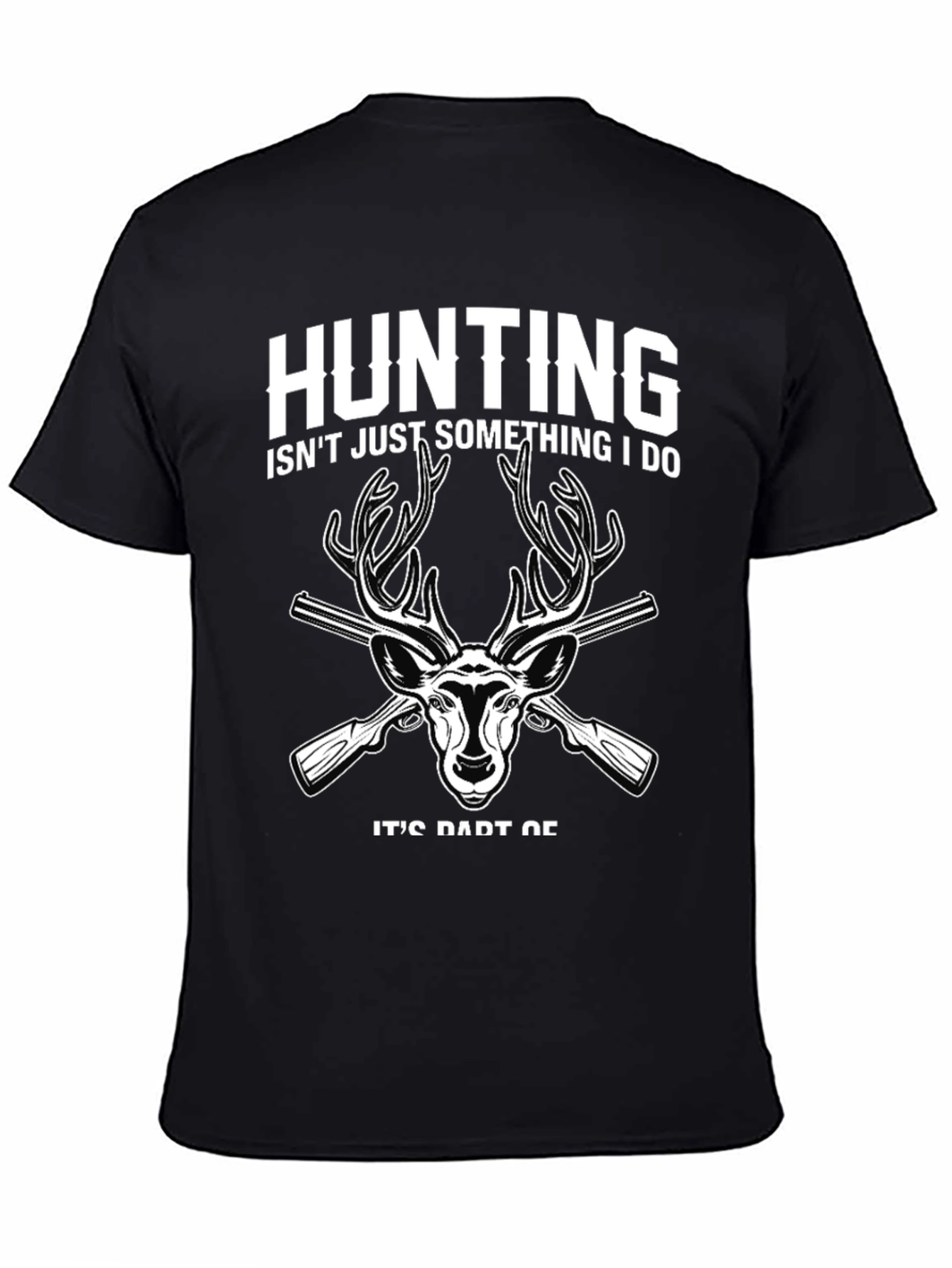 Hunting T-Shirt: Deer & Guns Design
