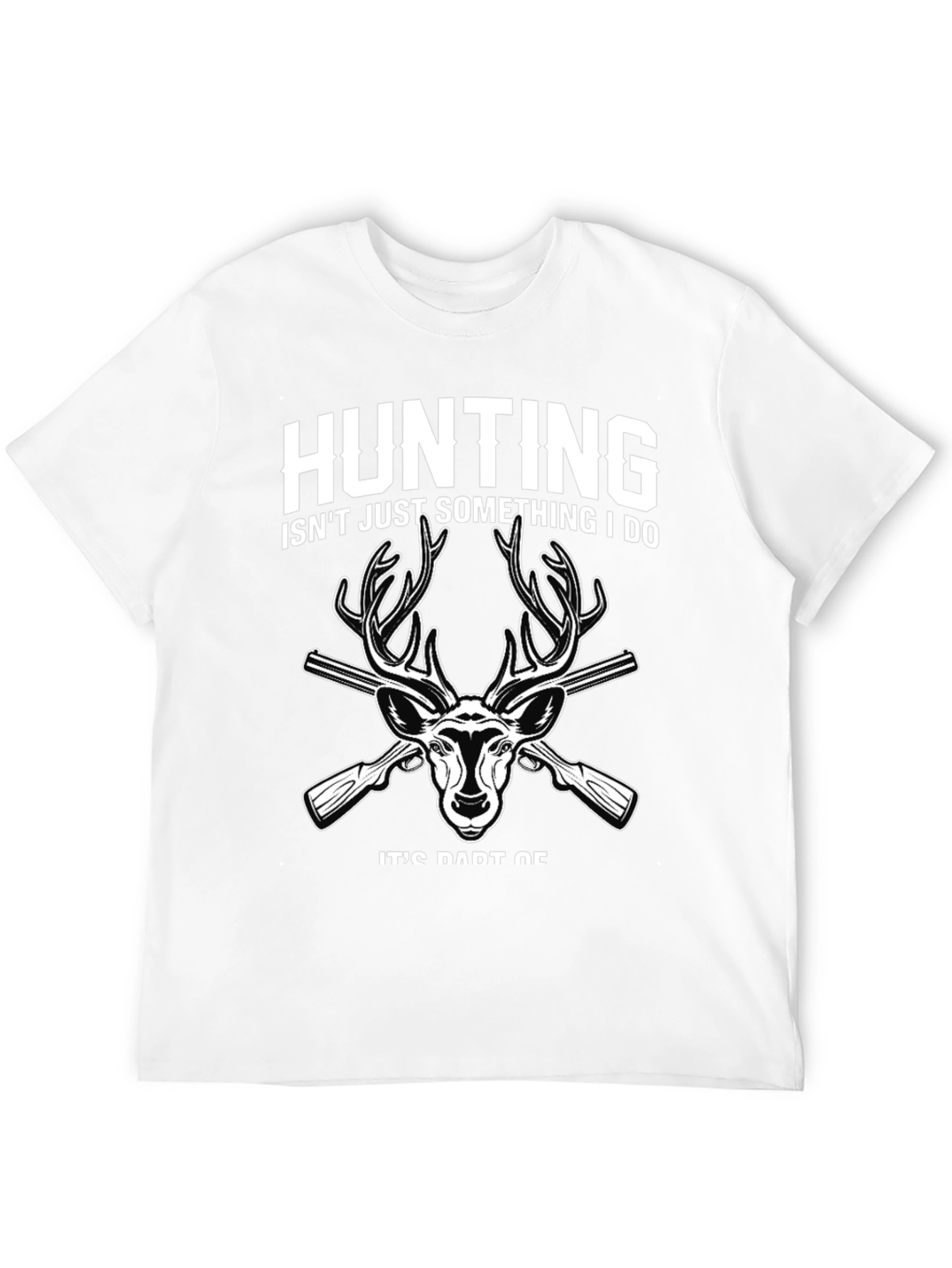 Hunting T-Shirt: Deer & Guns Design