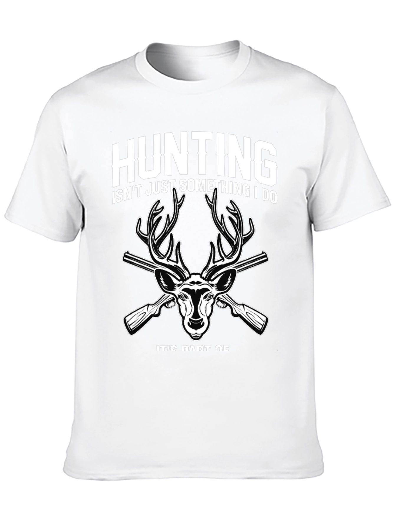 Hunting T-Shirt: Deer & Guns Design