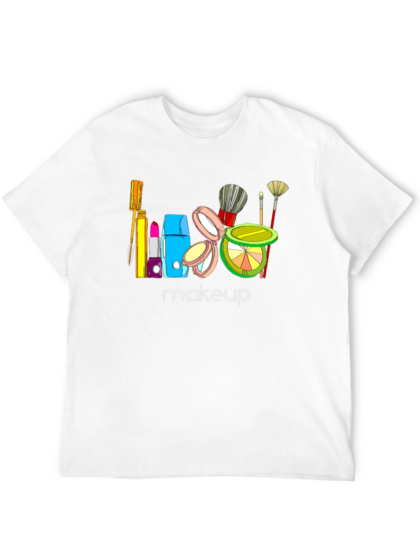 Makeup Graphic T-Shirt