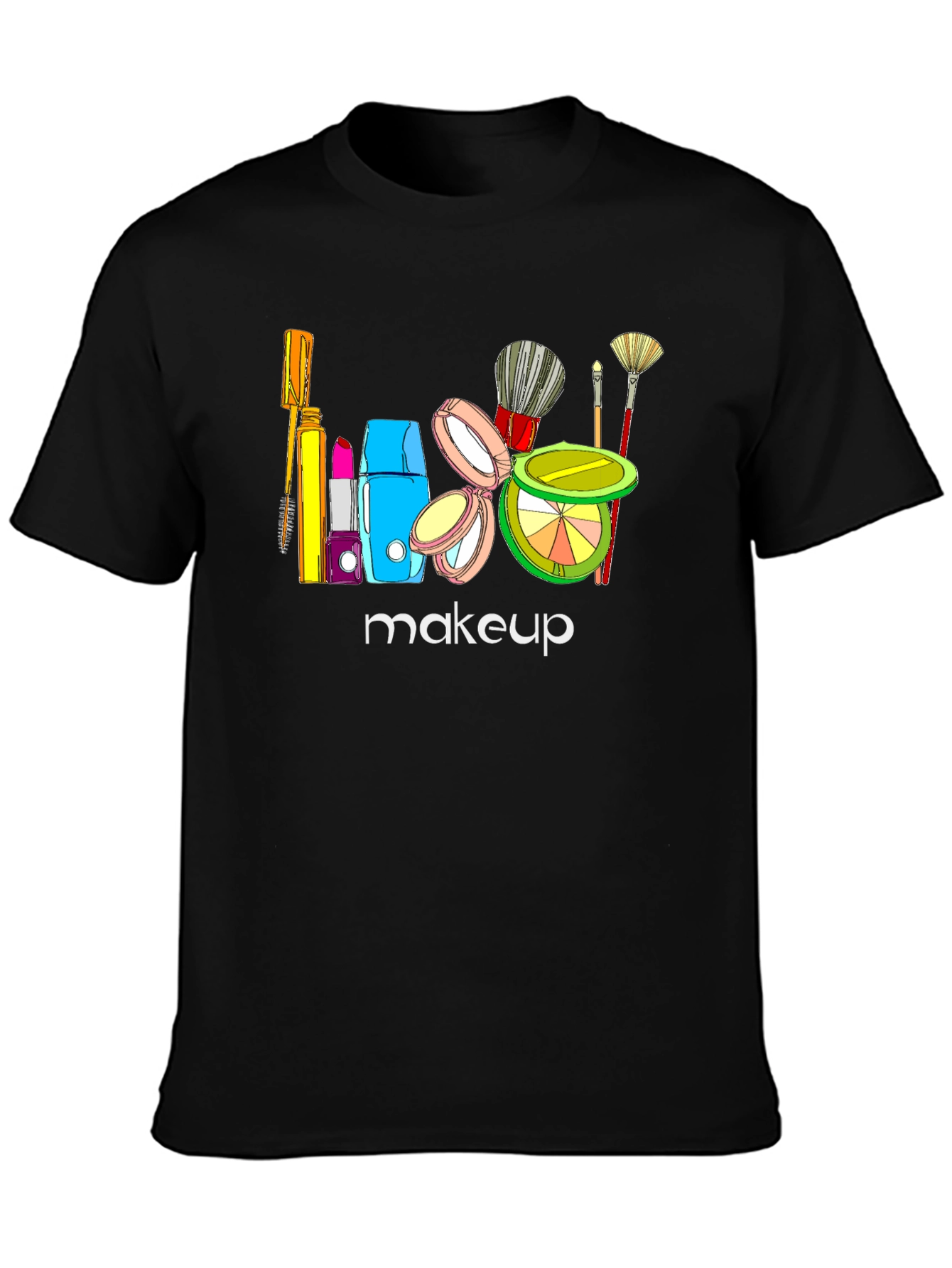Makeup Graphic T-Shirt