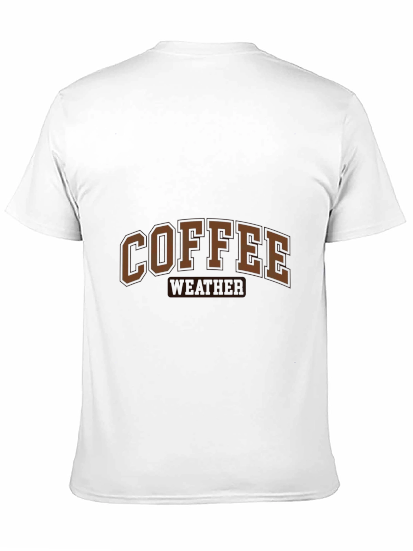 Coffee Weather Graphic T-Shirt - Casual Wear
