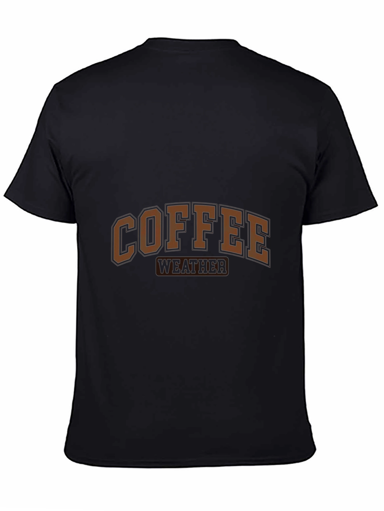 Coffee Weather Graphic T-Shirt - Casual Wear