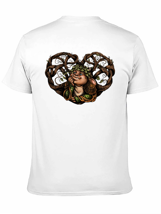 Enchanting Goblin Heart T-Shirt - Black
