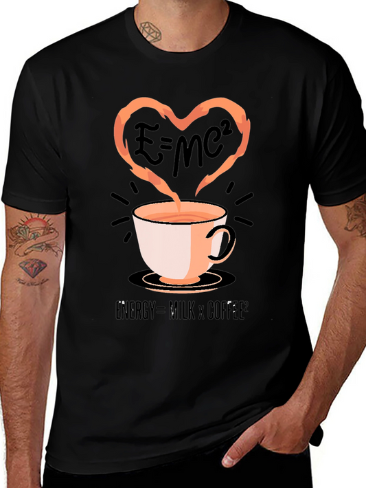 E=MC2 Coffee Lovers Tee