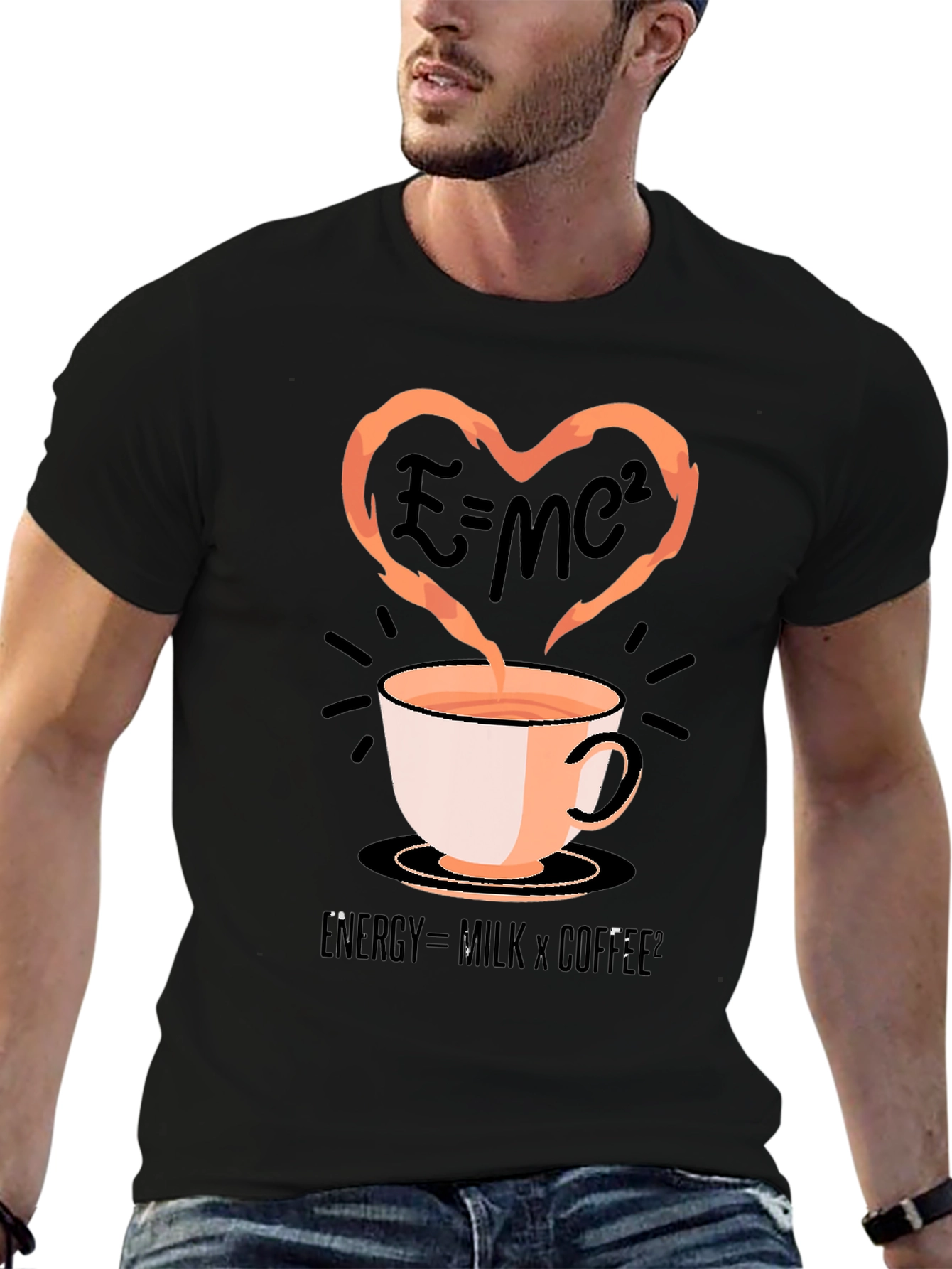 E=MC2 Coffee Lovers Tee