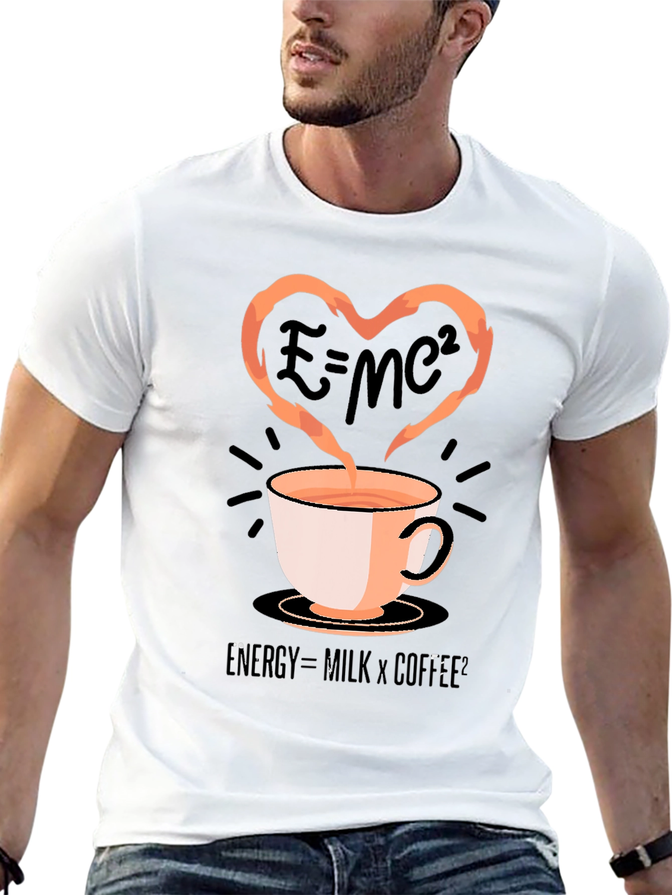 E=MC2 Coffee Lovers Tee