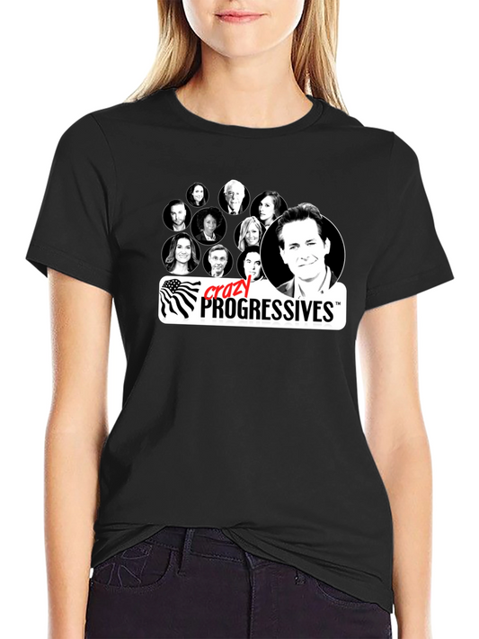 Crazy Progressives Black T-Shirt