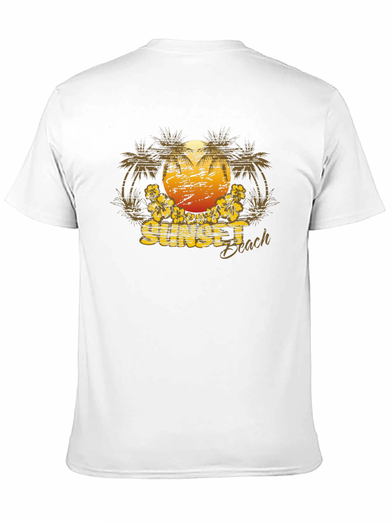 Sunset Beach Graphic T-Shirt