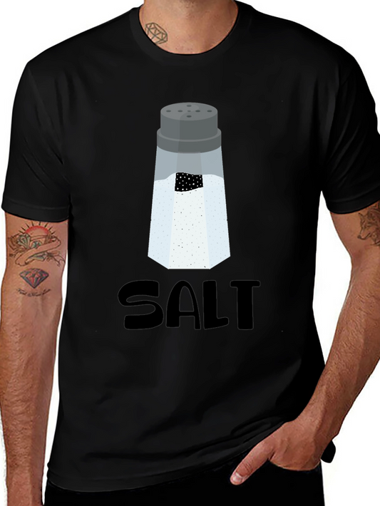 Salt Shaker Graphic T-Shirt - Funny Food Tee