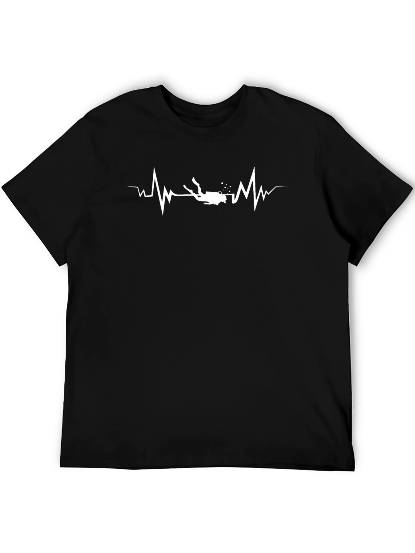 Scuba Diving Heartbeat T-Shirt - Divers Pulse!