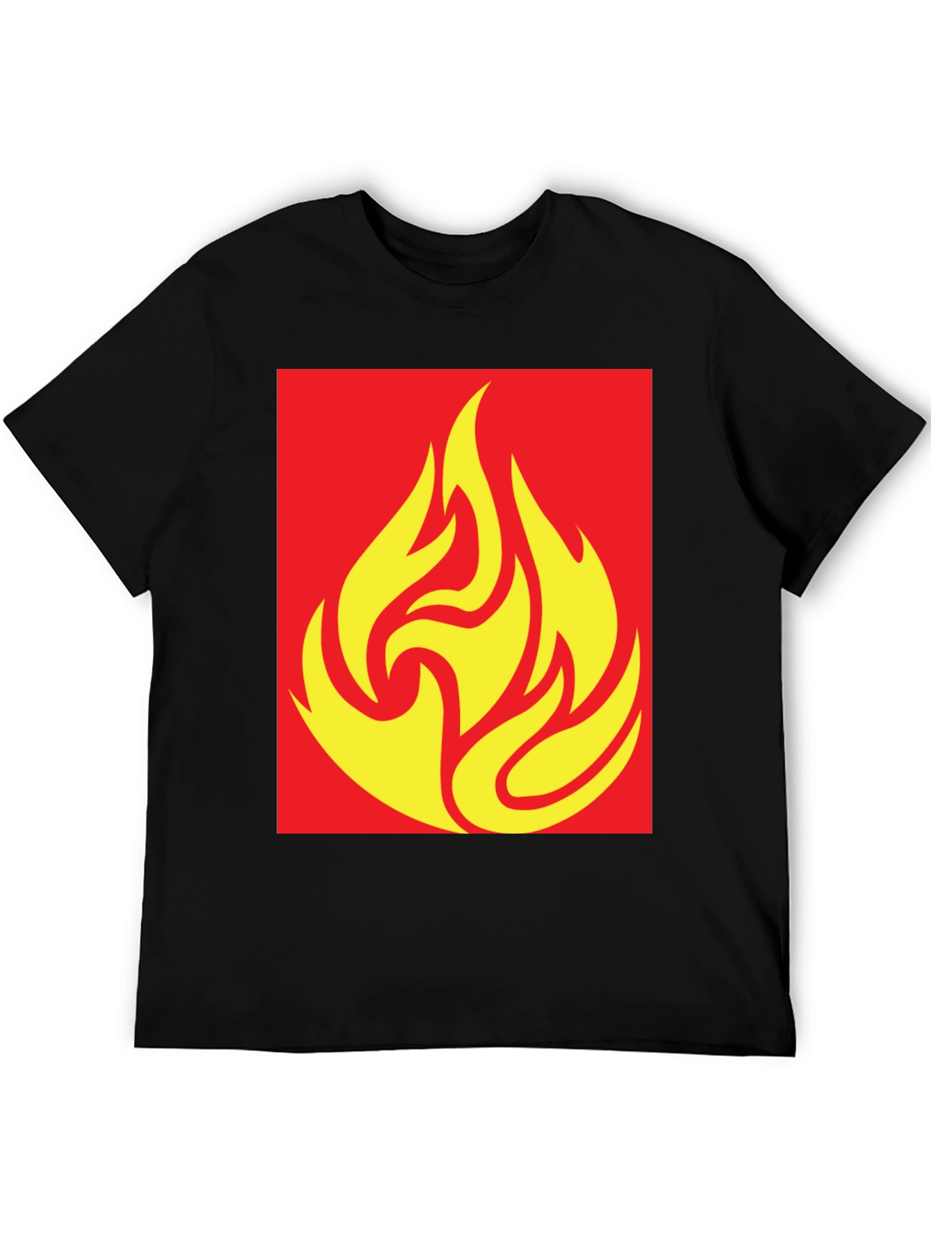 Flame Graphic Tee - Bold Style