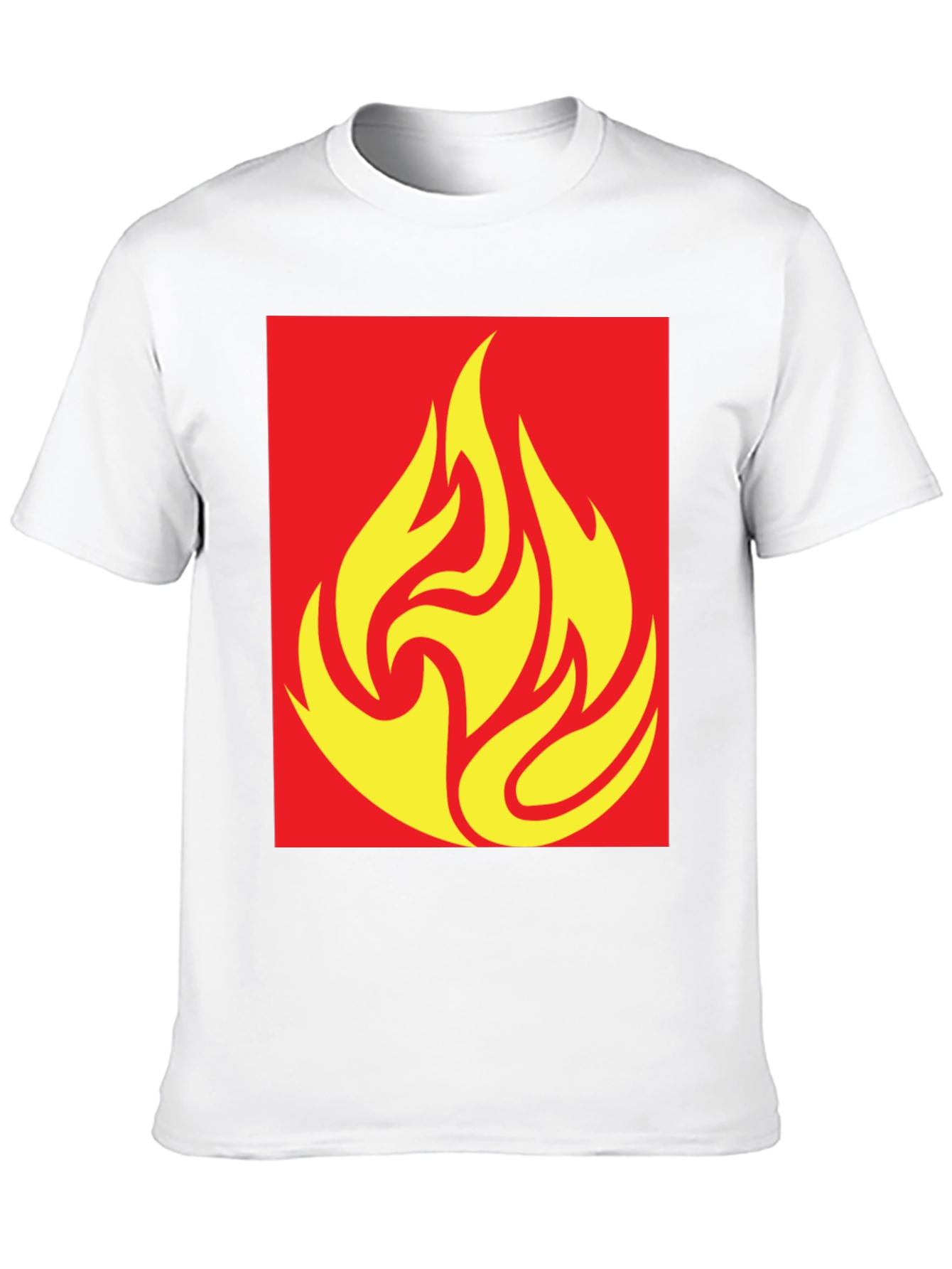 Flame Graphic Tee - Bold Style
