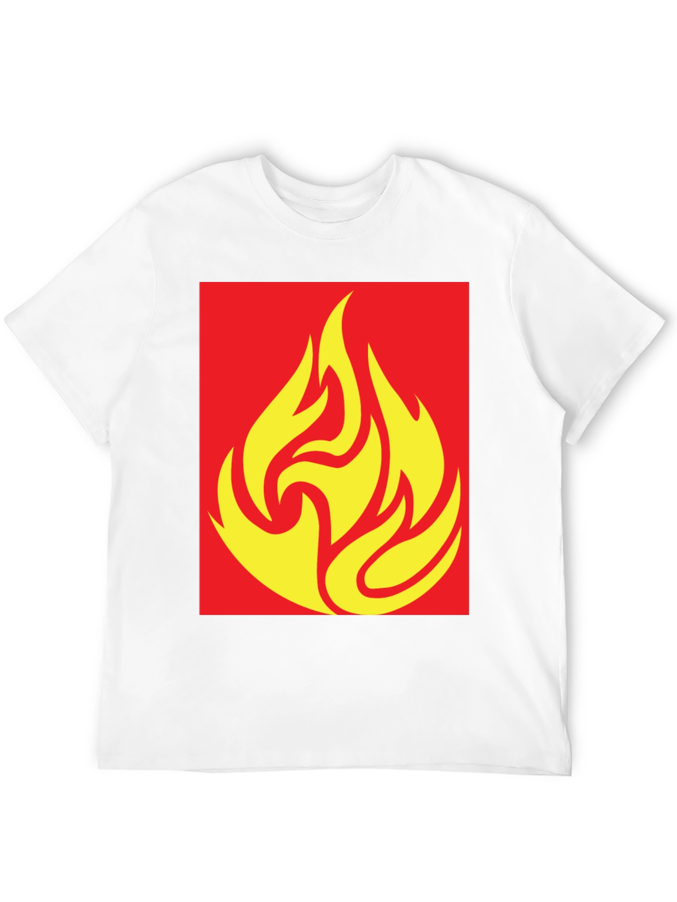Flame Graphic Tee - Bold Style