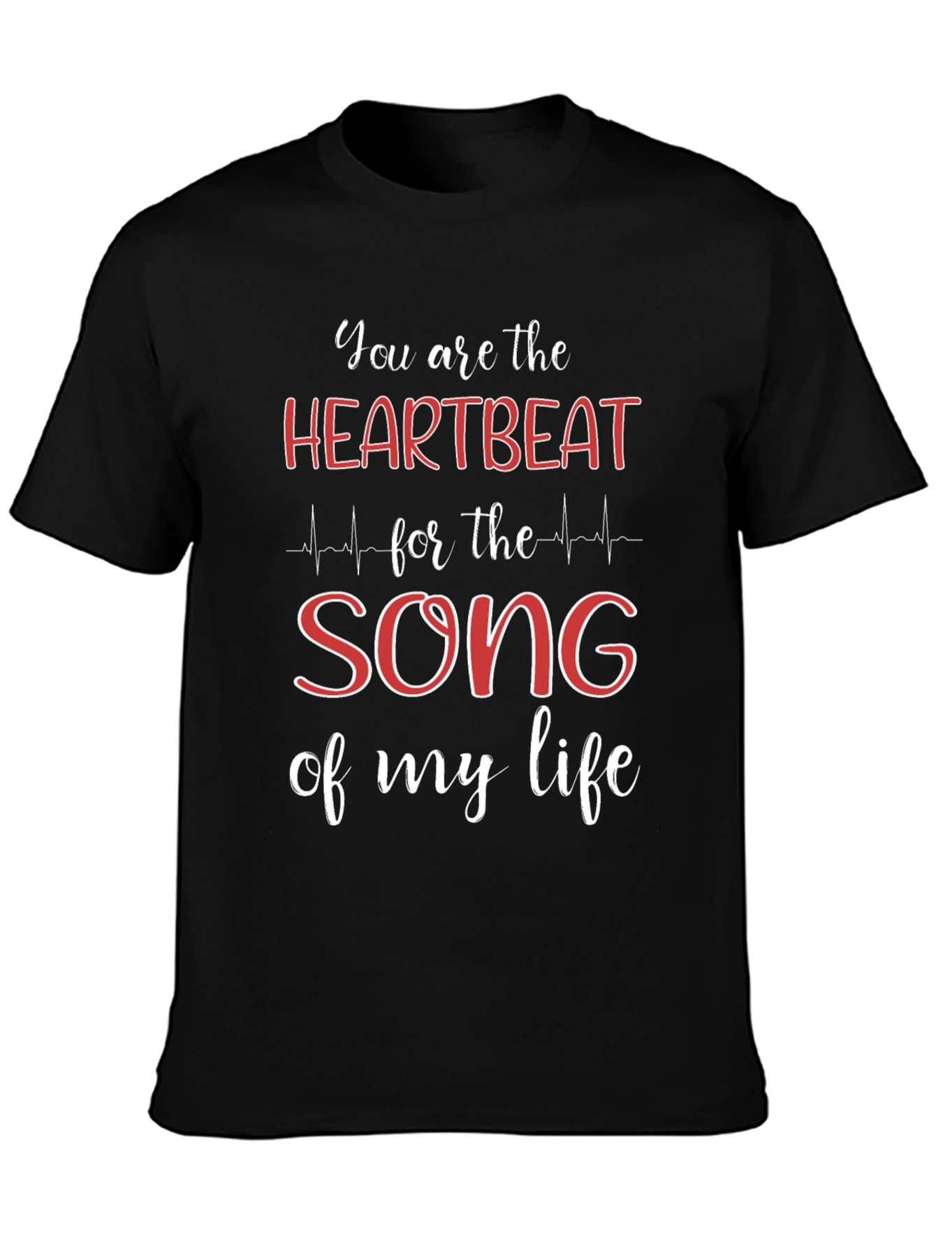 Heartbeat Song Graphic Tee - Lifes Anthem
