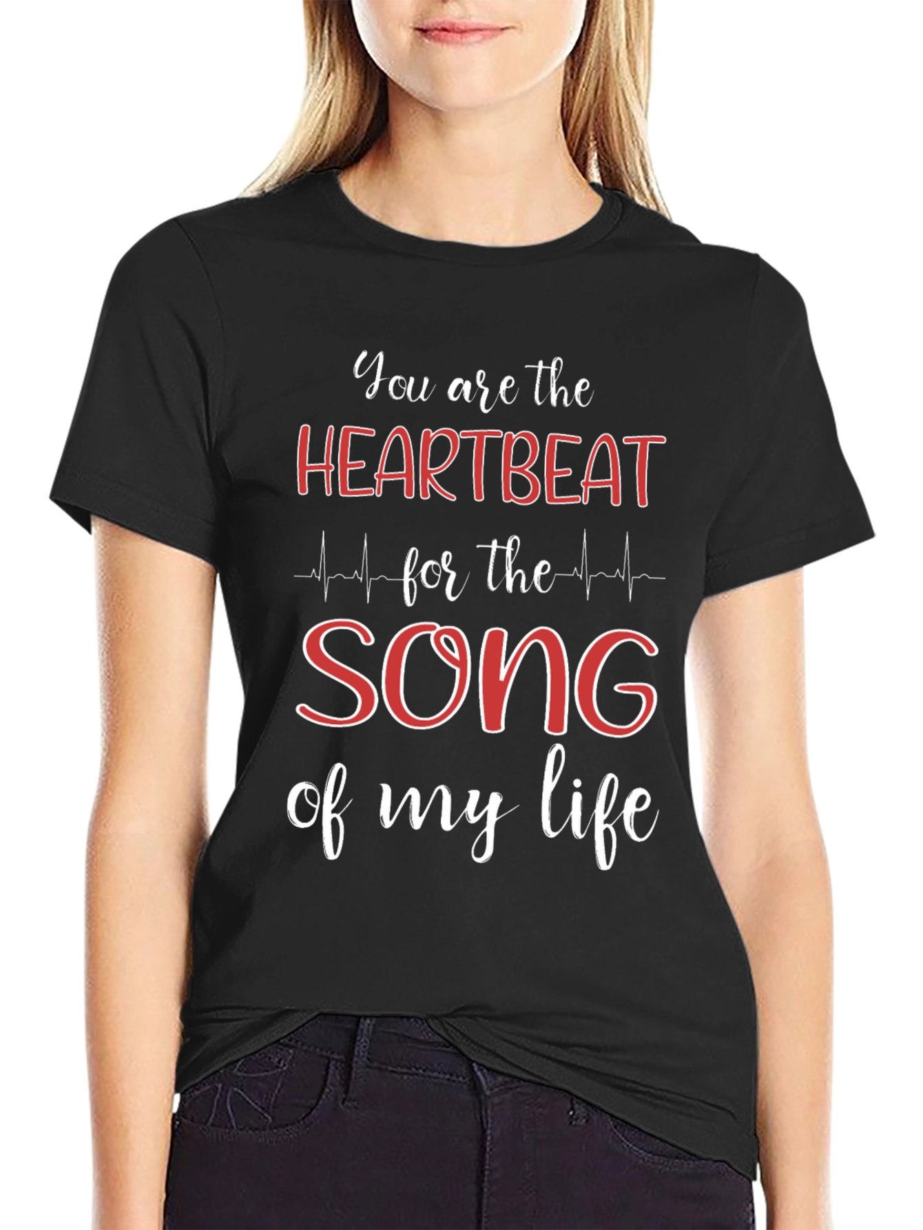 Heartbeat Song Graphic Tee - Lifes Anthem