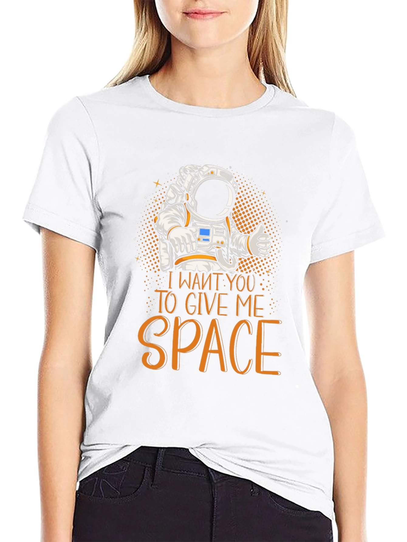 Give Me Space Astronaut Graphic T-Shirt