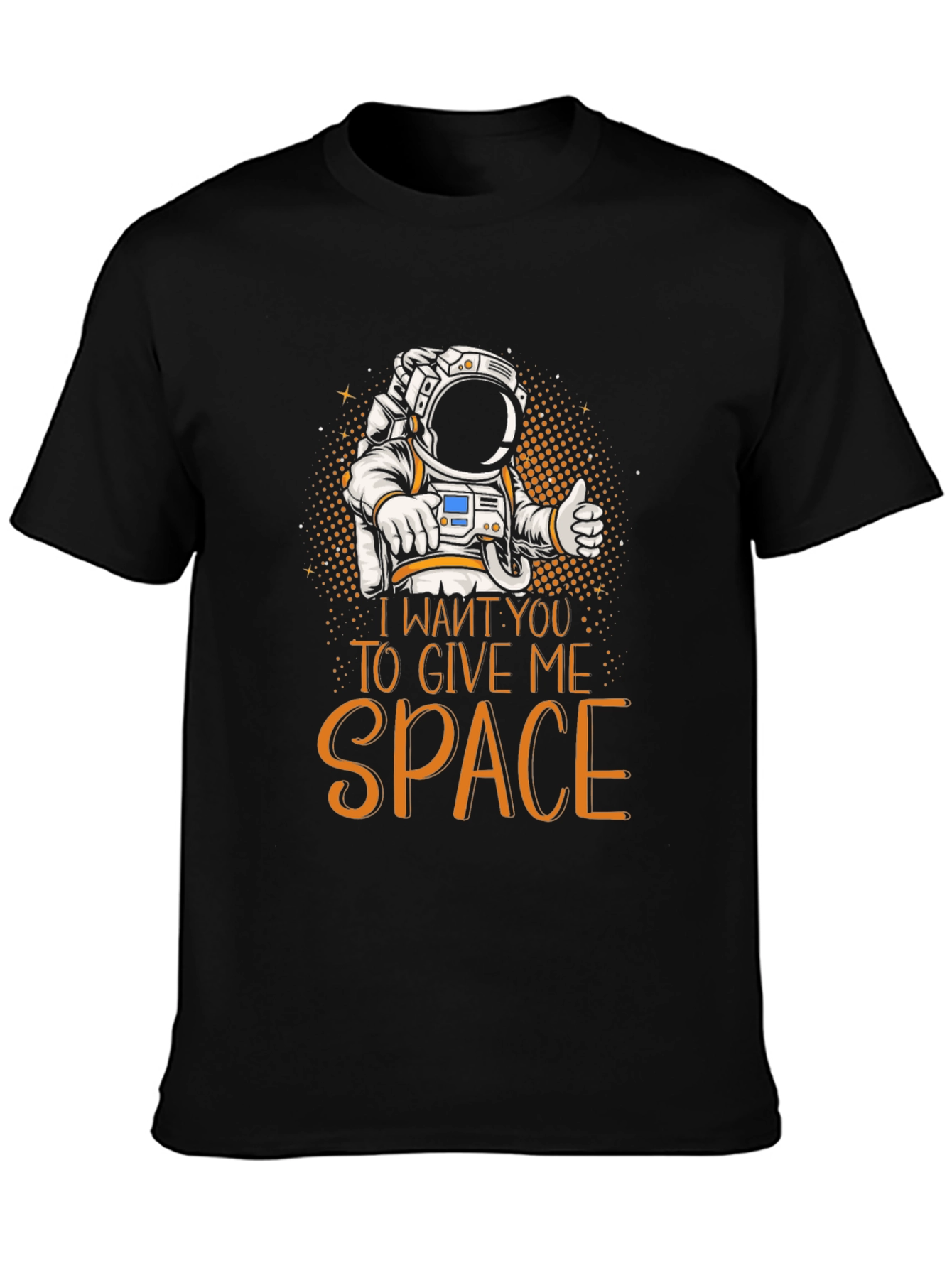 Give Me Space Astronaut Graphic T-Shirt