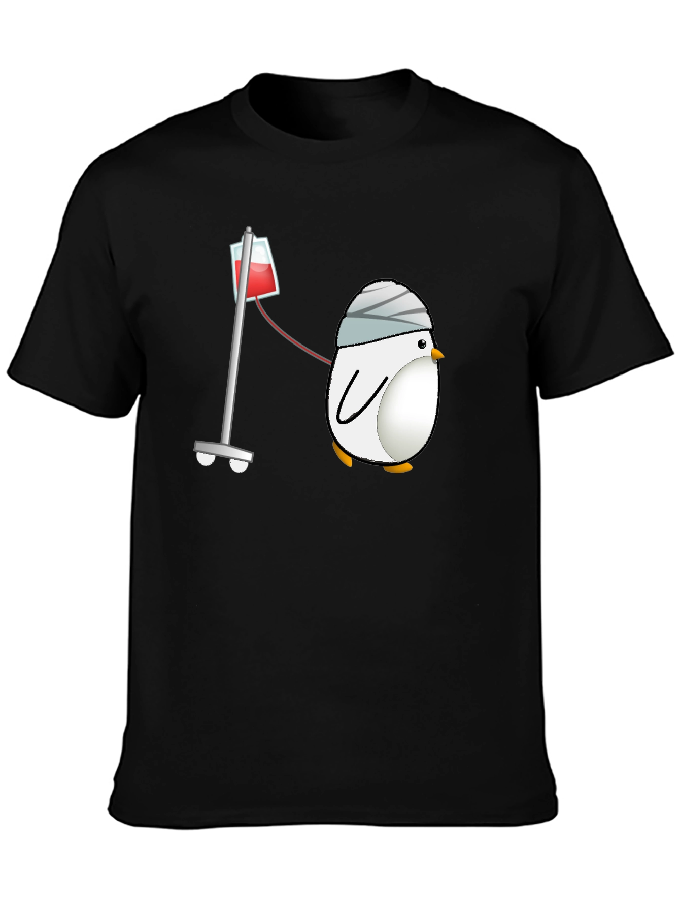 Sick Penguin T-Shirt - Get Well Soon!