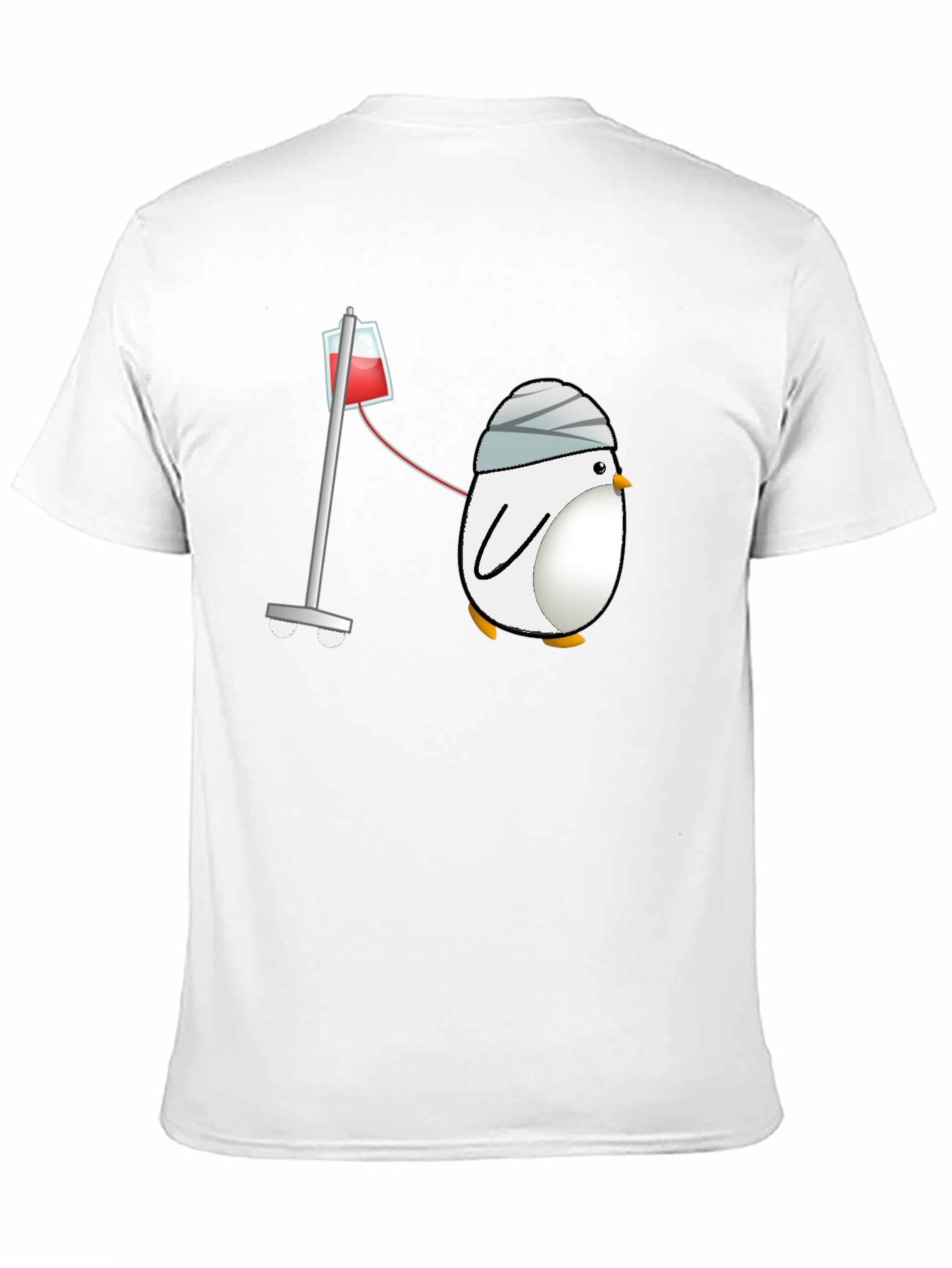 Sick Penguin T-Shirt - Get Well Soon!