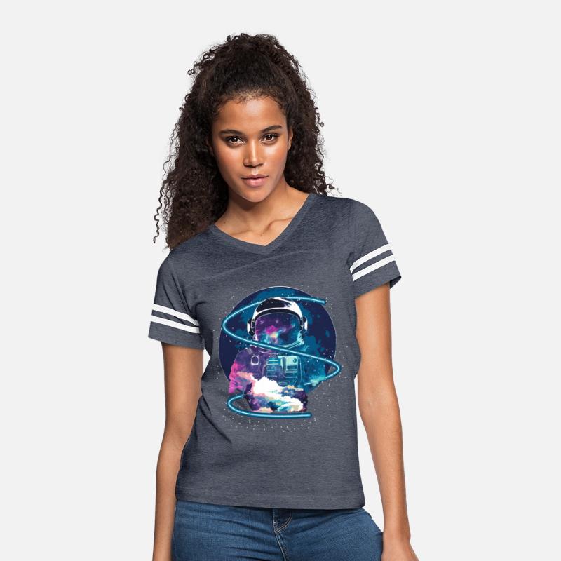 Galaxy Astronaut Full Moon Astronomy Space Science