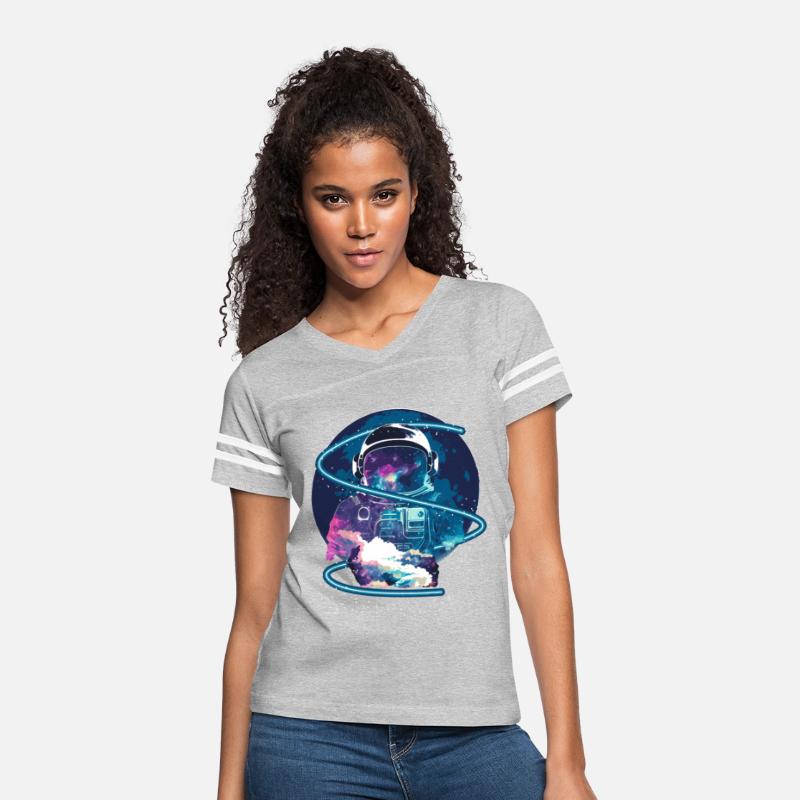 Galaxy Astronaut Full Moon Astronomy Space Science